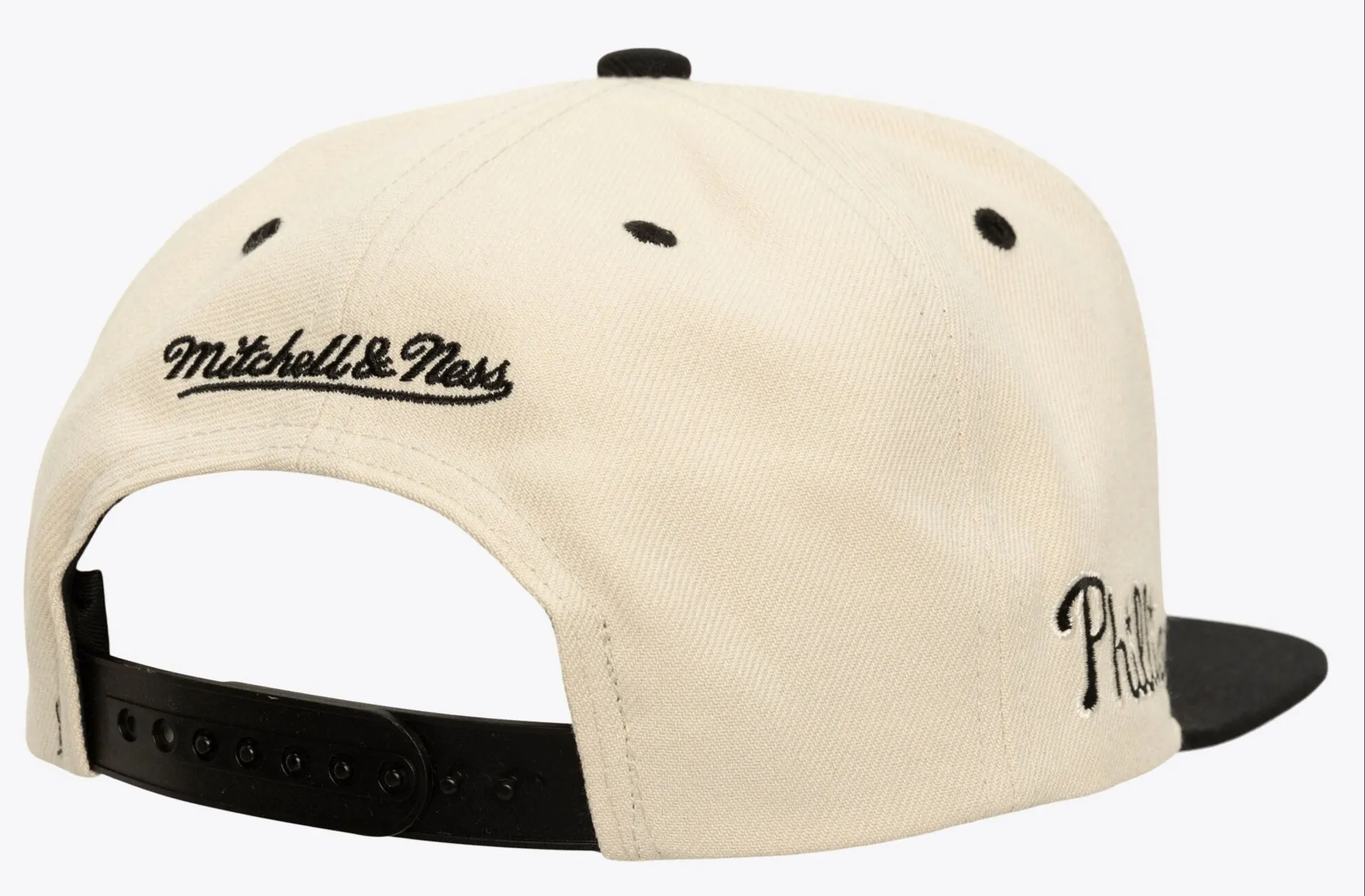 Mitchell & Ness Men's Mlb Evergreen Cream Black Snapback Phillies sold by Zulily product image thumbnail 2