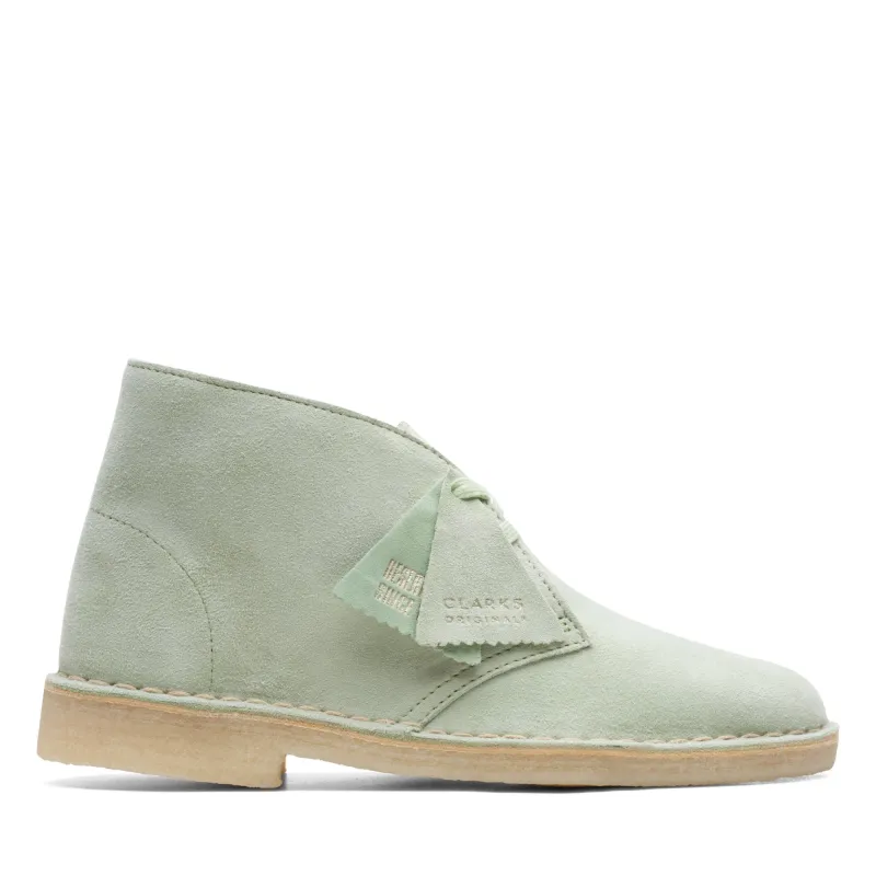 Clarks Women's Desert Boot Pale Green sold by Zulily