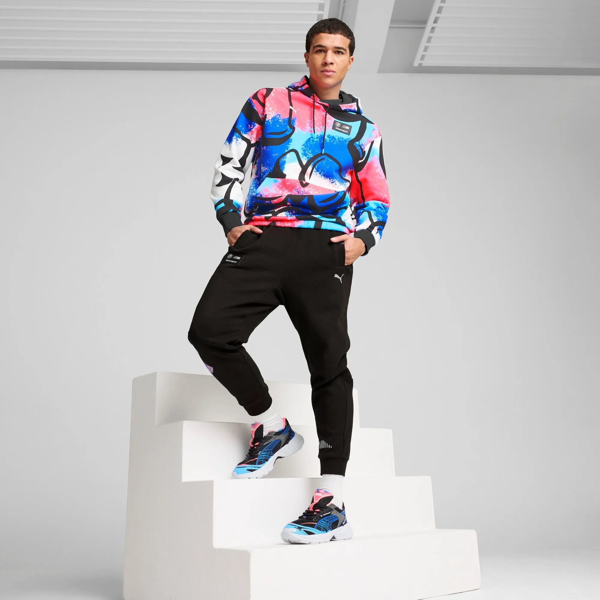 Puma Men's Bmw Motorsport Neon Energy Hoodie - 627279-10 sold by Zulily product image thumbnail 5