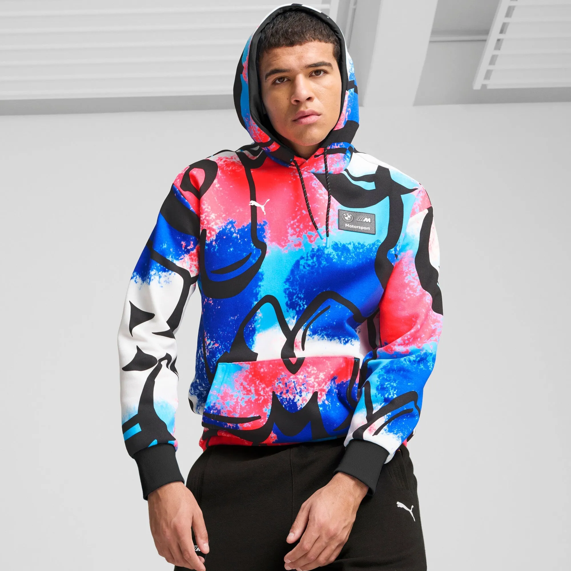 Puma Men's Bmw Motorsport Neon Energy Hoodie - 627279-10 sold by Zulily product image thumbnail 3