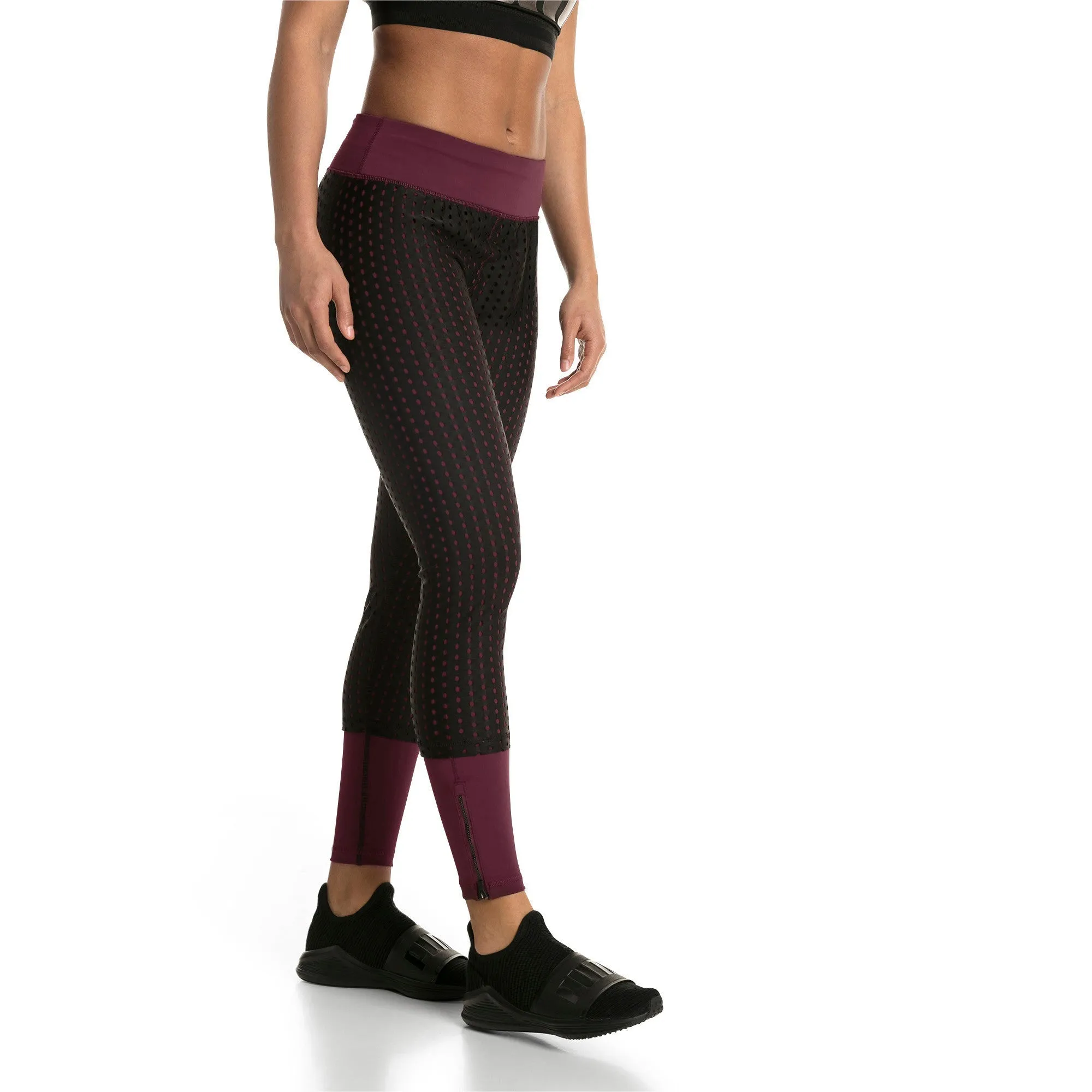 Puma Women's Luxe Mesh Tight - 517083-02 sold by Zulily product image thumbnail 3