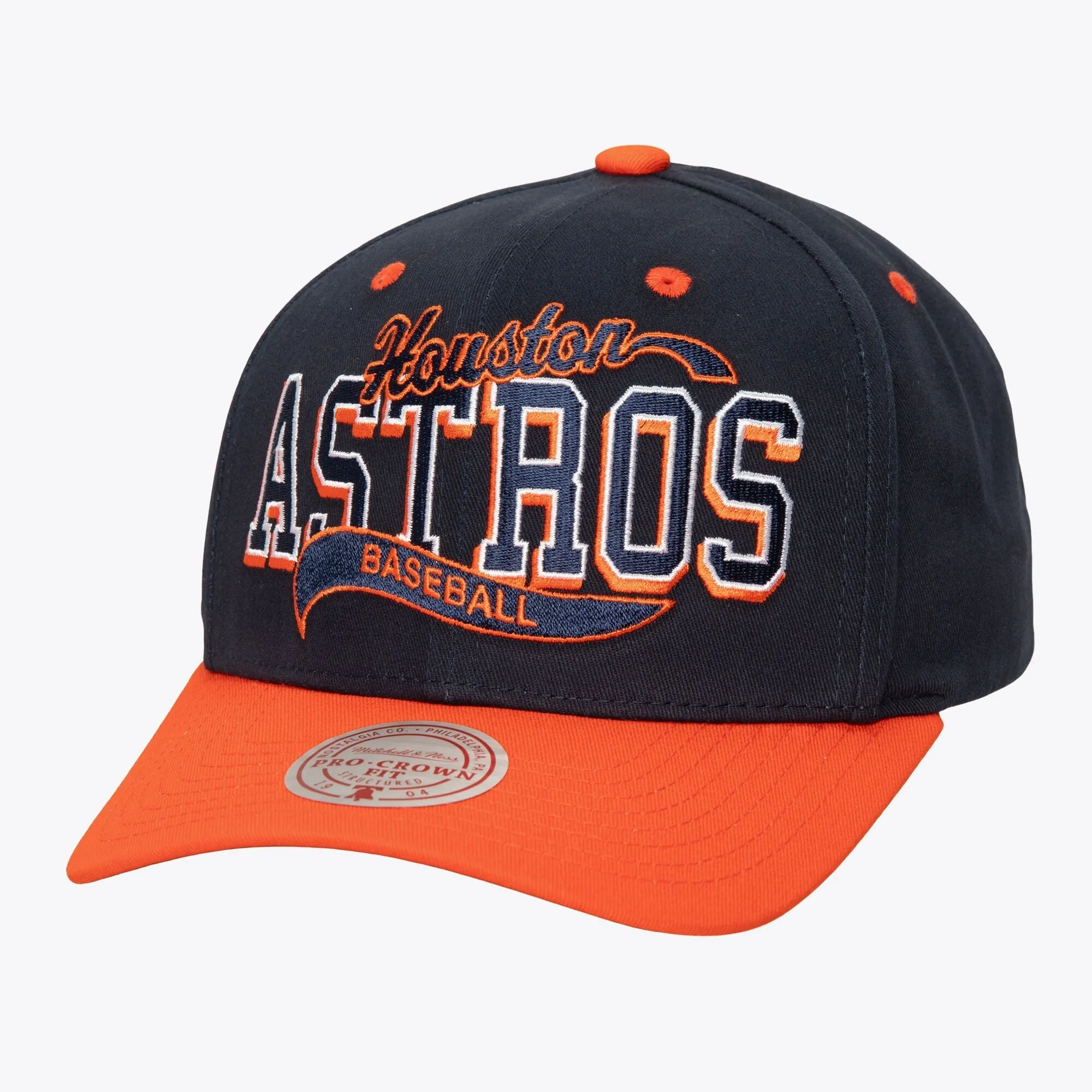 Mitchell & Ness Men's Mlb Block Sweep Pro Snapback Coop Astros sold by Zulily