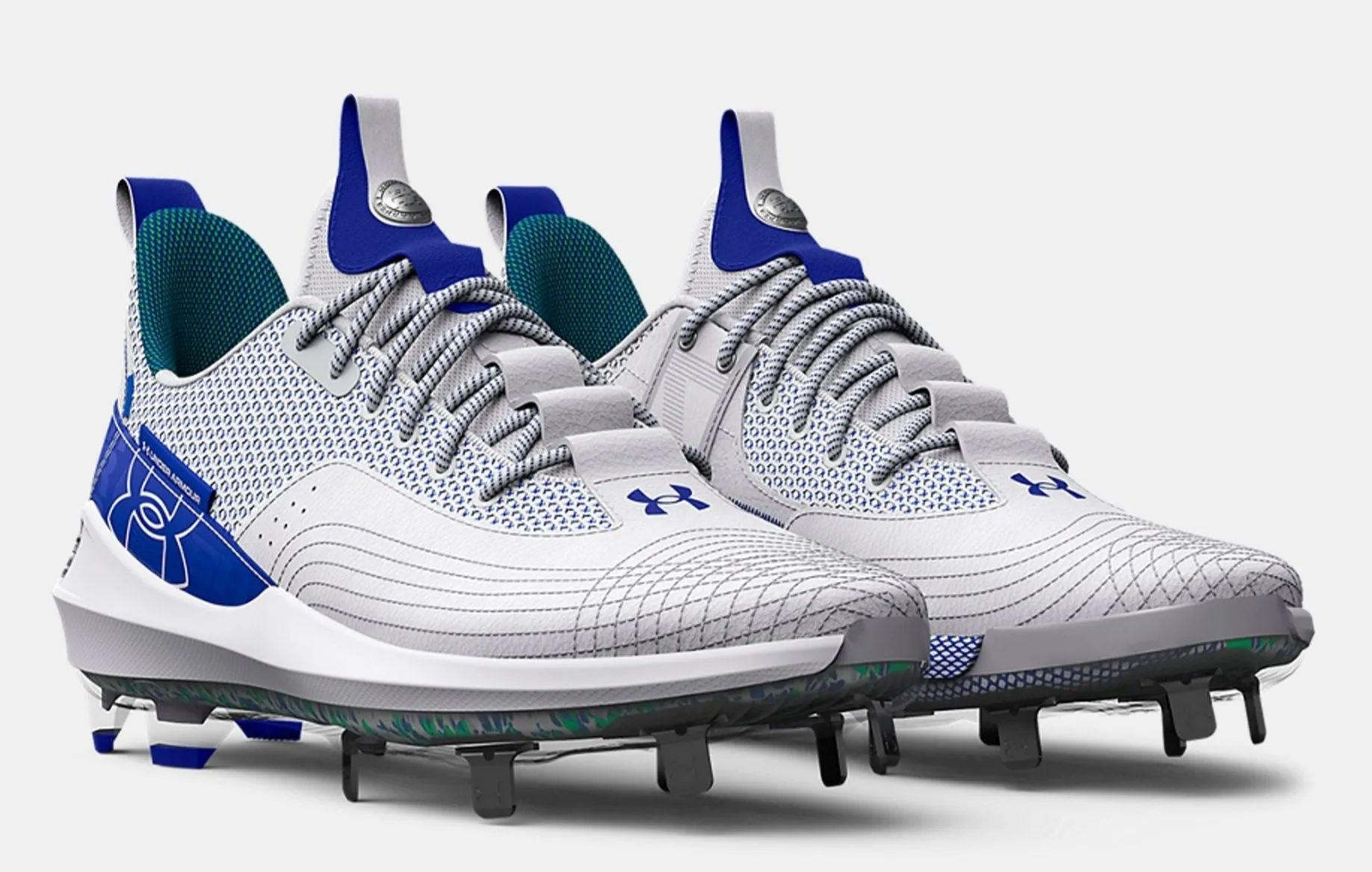 Under Armour Men's Harper 7 Low Elite Tpu 'Grey Royal' (No Lid) - 3025585-400 sold by Zulily product image thumbnail 2