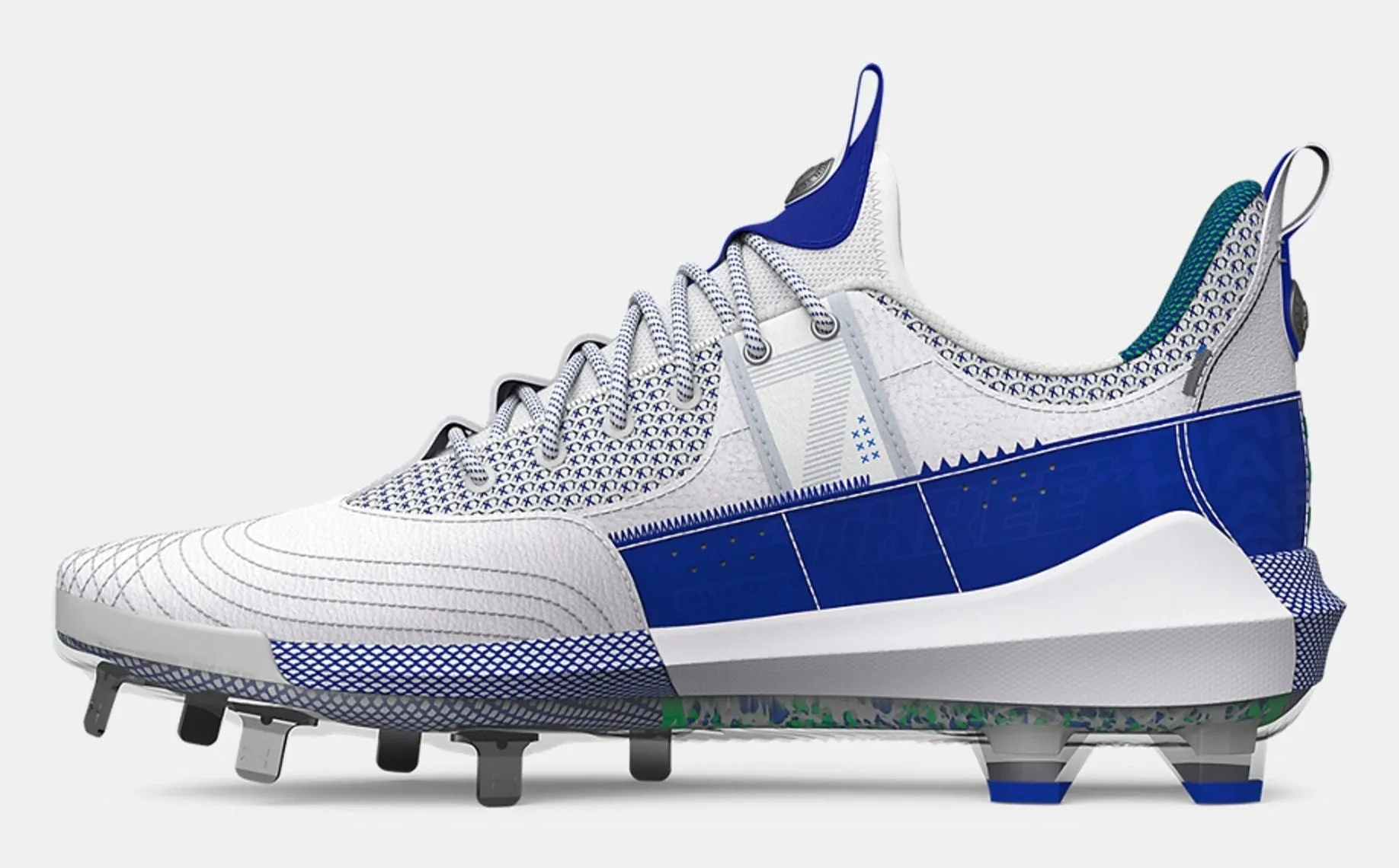 Under Armour Men's Harper 7 Low Elite Tpu 'Grey Royal' (No Lid) - 3025585-400 sold by Zulily product image thumbnail 3