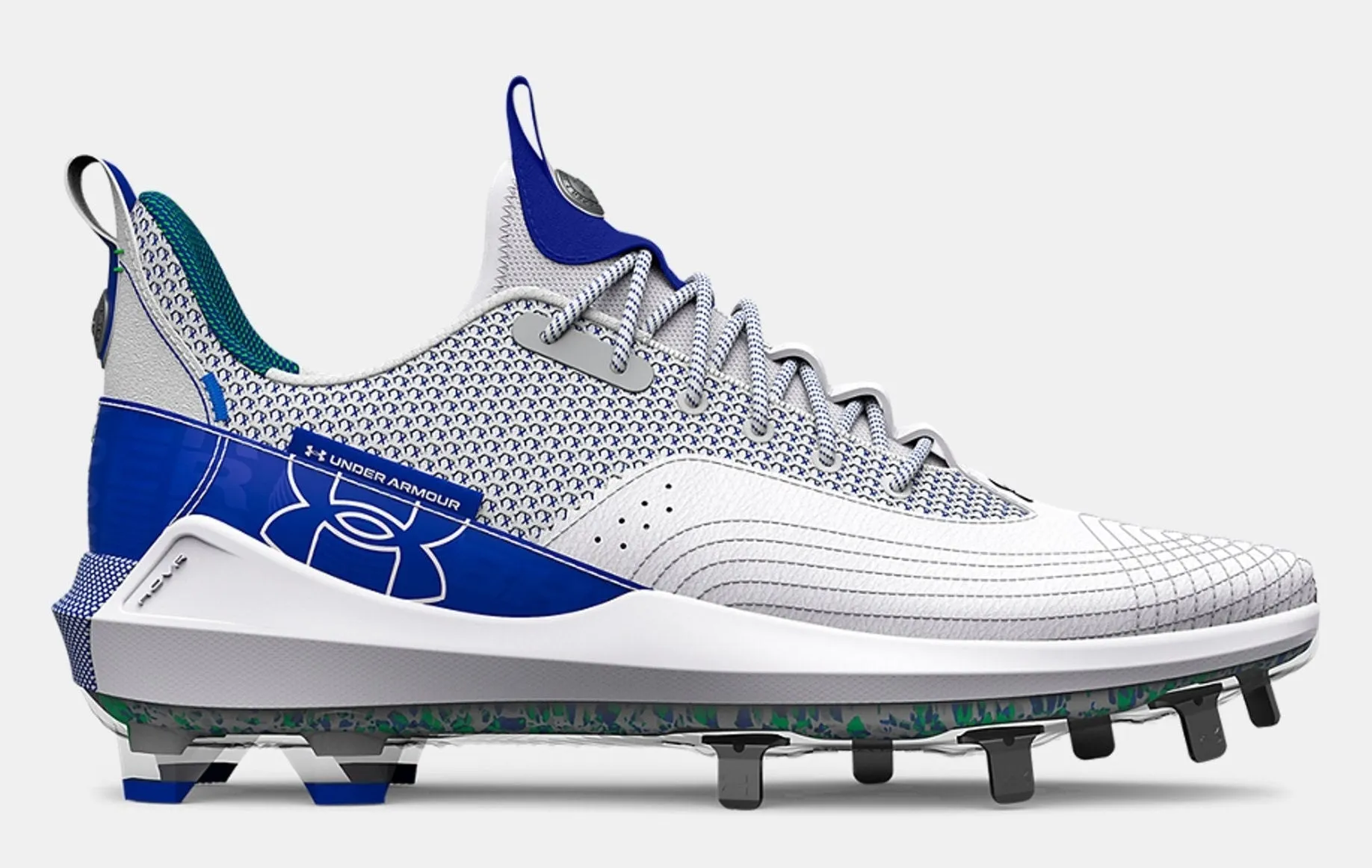 Under Armour Men's Harper 7 Low Elite Tpu 'Grey Royal' (No Lid) - 3025585-400 sold by Zulily