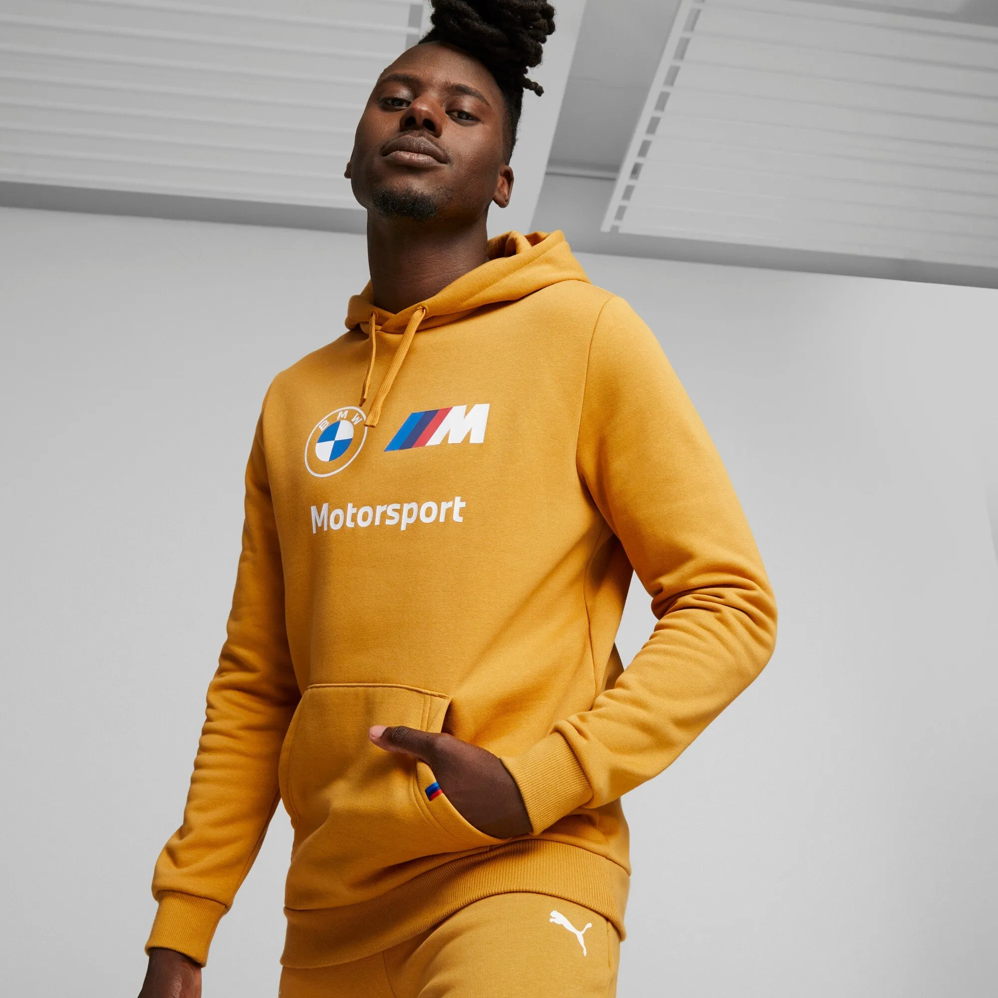 Puma Men's Bmw Motorsport Essential Hoodie Fleece - 621301-09 sold by Zulily product image thumbnail 2