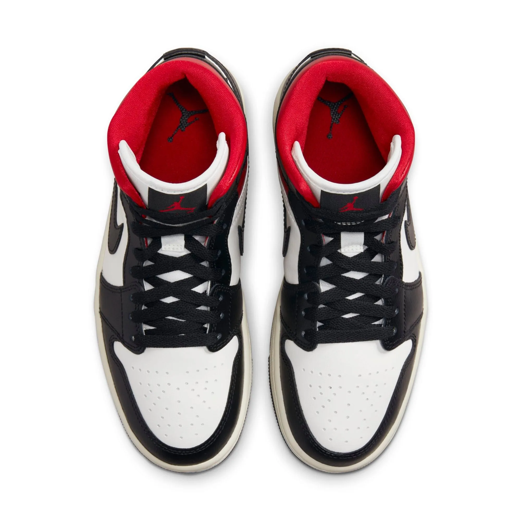 Air Jordan Women's Retro 1 Mid 'Gym Red Panda' - Bq6472-061 sold by Zulily product image thumbnail 3