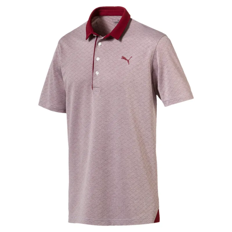 Puma Men's Diamond Jacquard Polo - 576125-03 made by Puma