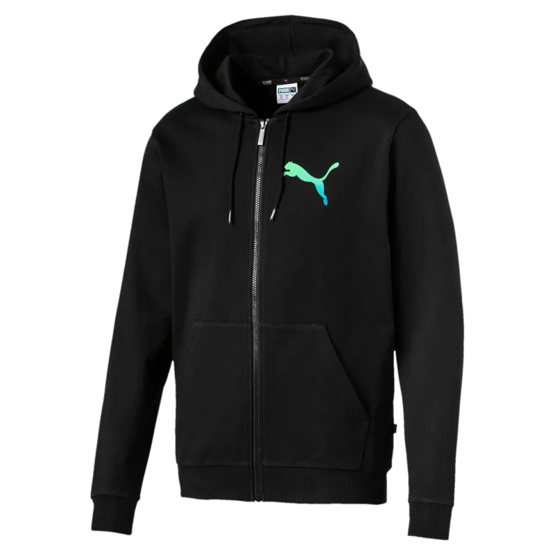 Puma Men's Summer Logo Full Zip Hoodie - 579531-01 sold by Zulily
