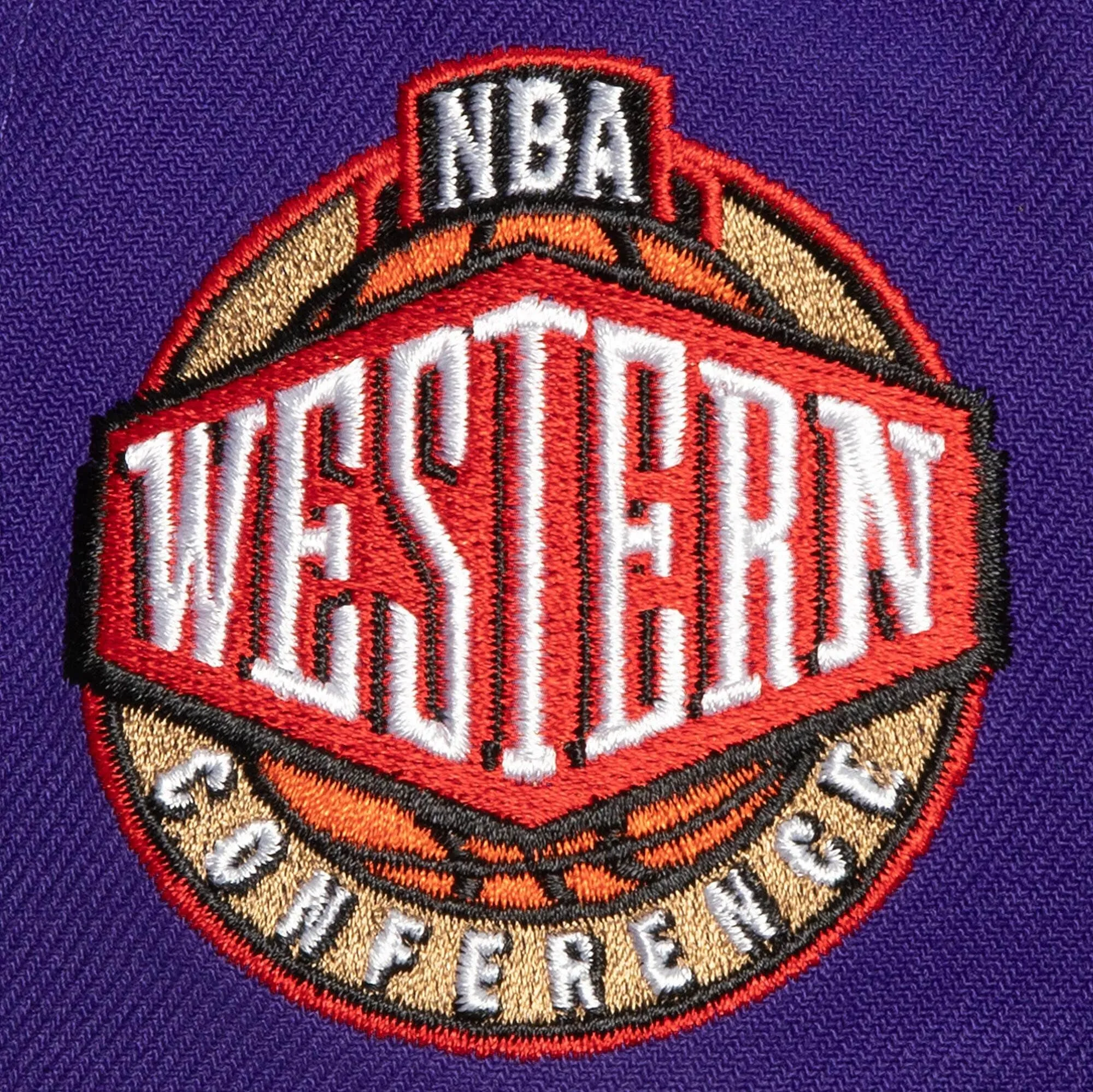 Mitchell & Ness Men's Nba Conference Patch Snapback Lakers - Purple sold by Zulily product image thumbnail 3