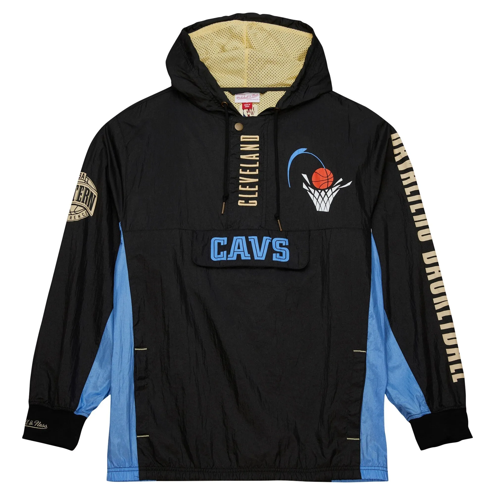 Mitchell & Ness Men's Nba Team Og 2.0 Anorak Windbreaker Vintage Logo Cavaliers sold by Zulily