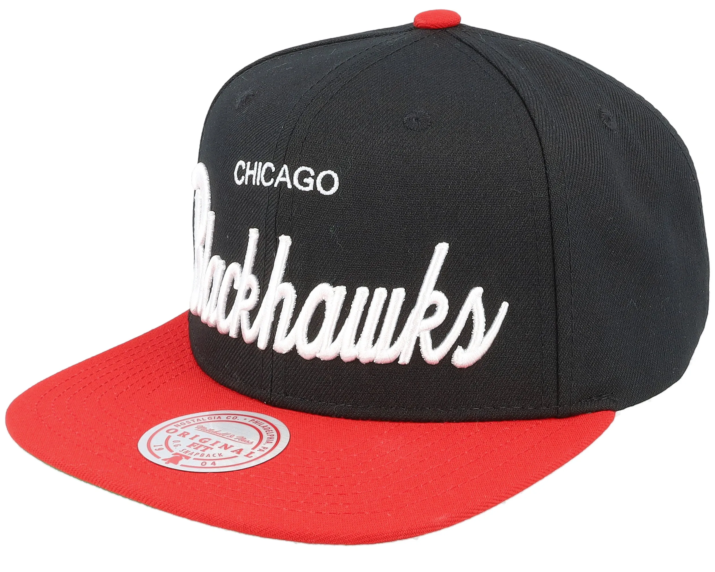 Mitchell & Ness Men's Nhl Vintage Script Snapback Blackhawks sold by Zulily product image thumbnail 2