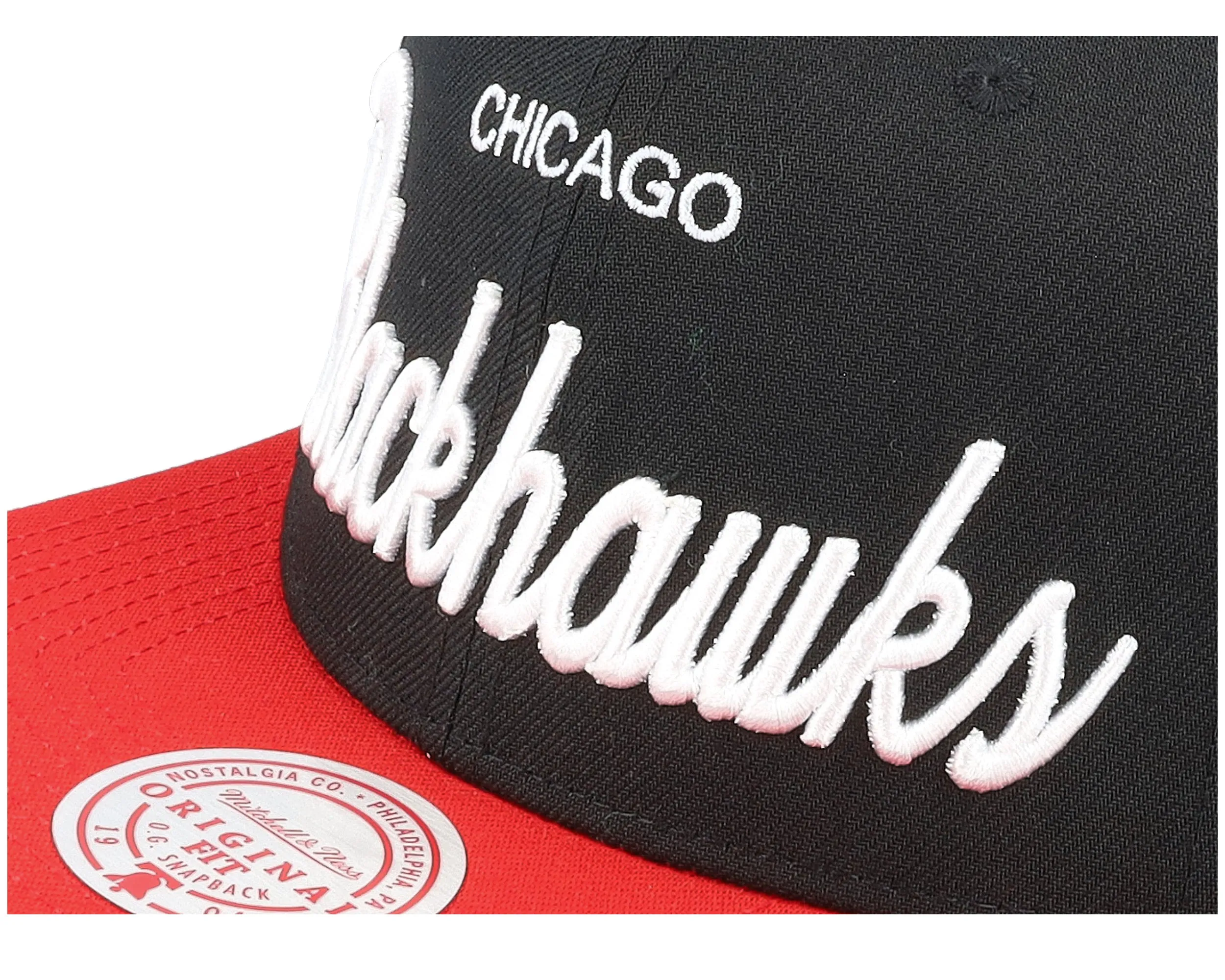 Mitchell & Ness Men's Nhl Vintage Script Snapback Blackhawks sold by Zulily product image thumbnail 3
