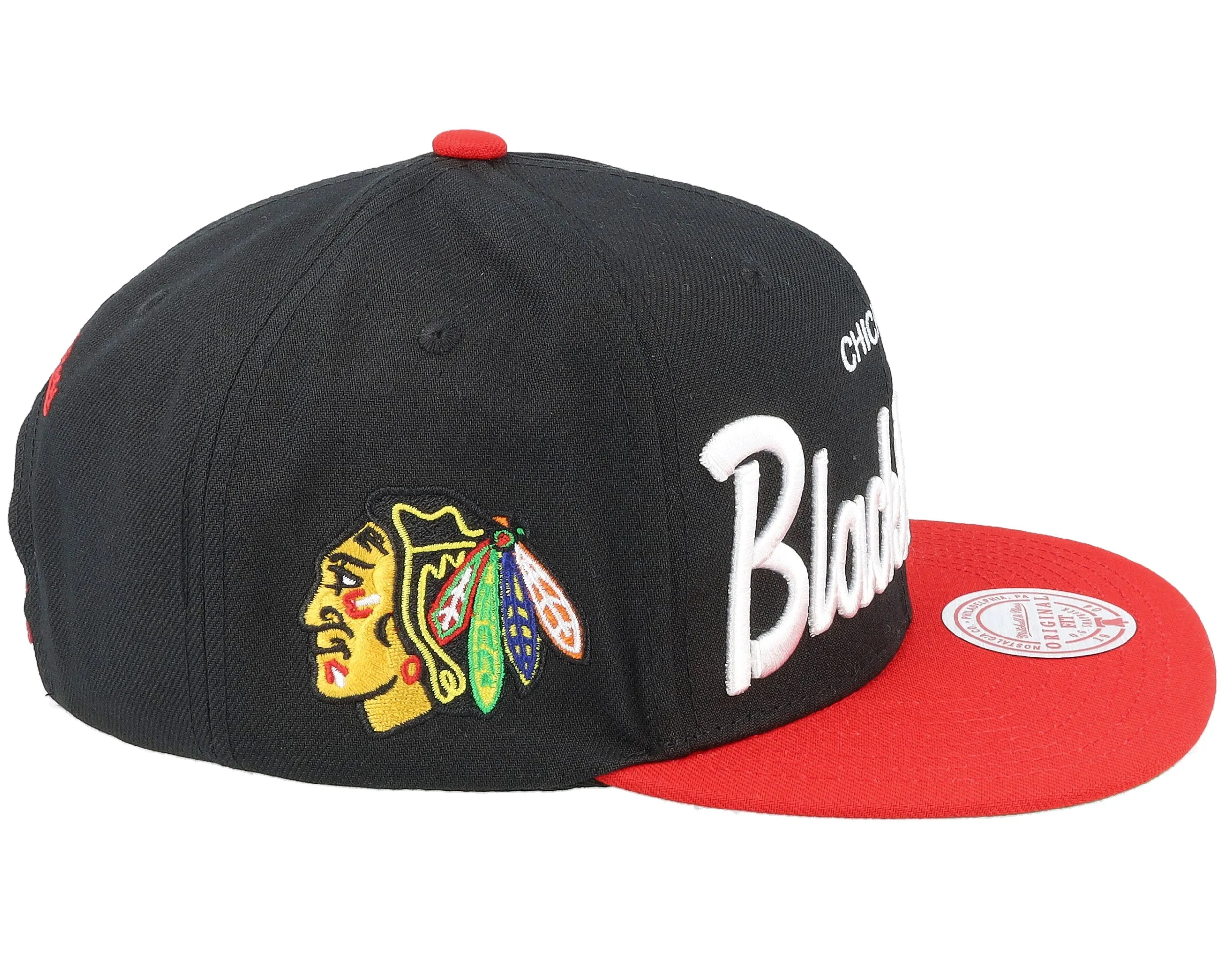 Mitchell & Ness Men's Nhl Vintage Script Snapback Blackhawks sold by Zulily product image thumbnail 4