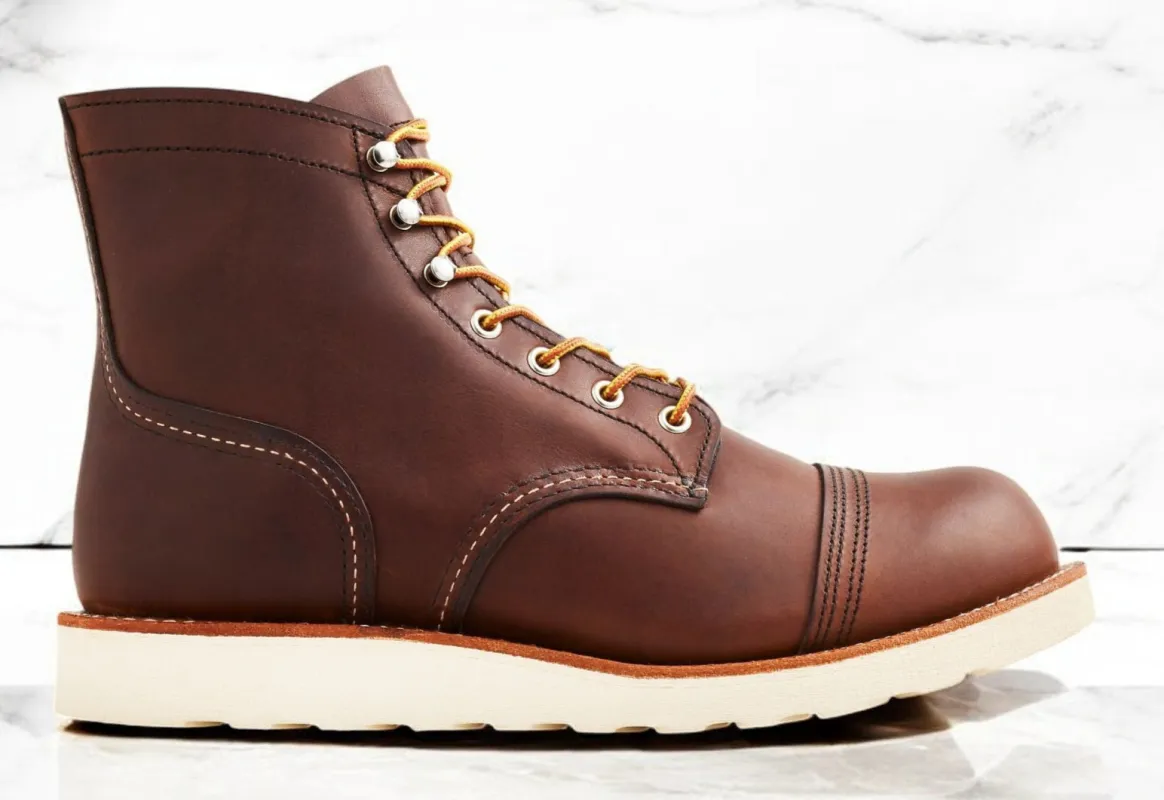 Red Wing Shoes Men's Red Wing Iron Ranger Traction Tred (Medium Width) - 8088 sold by Zulily