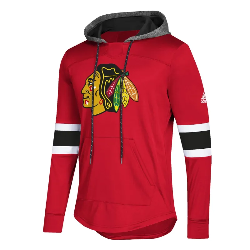 adidas Men's Nhl Chicago Blackhawks Platinum Jersey Hoodie - Dn2588 sold by Zulily