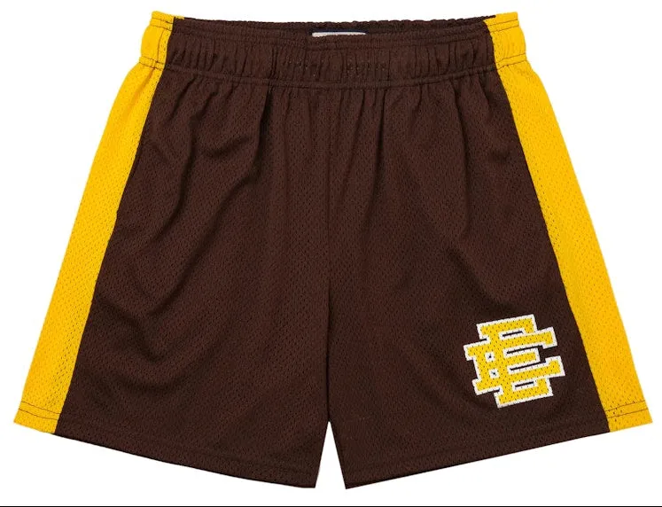 Eric Emanuel Men's Ee Basic Short Chocolate/Athletic Gold Fw22 - Ee0000172 sold by Zulily