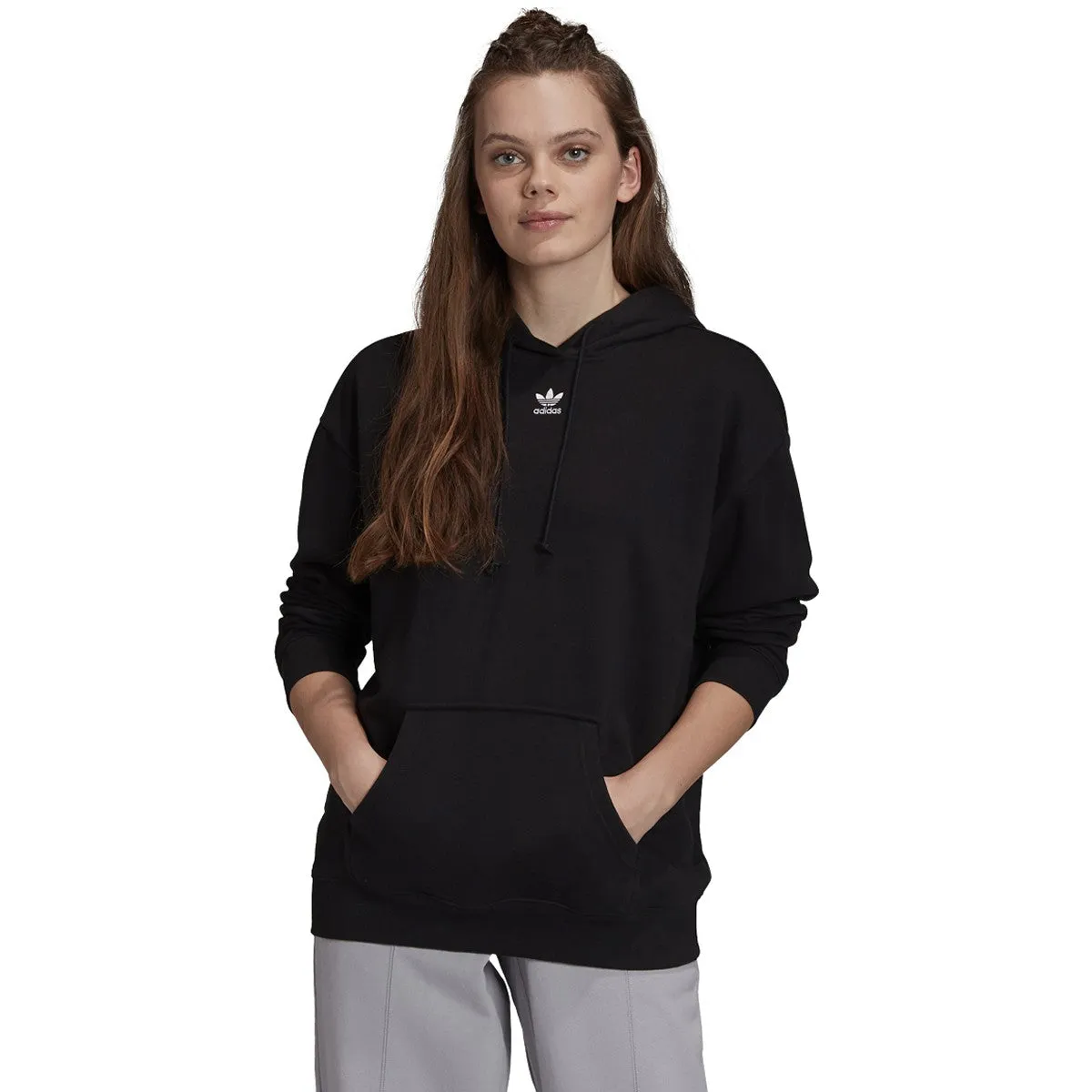 adidas Women's Trefoil Essentials Hoodie - Gd4291 sold by Zulily product image thumbnail 3