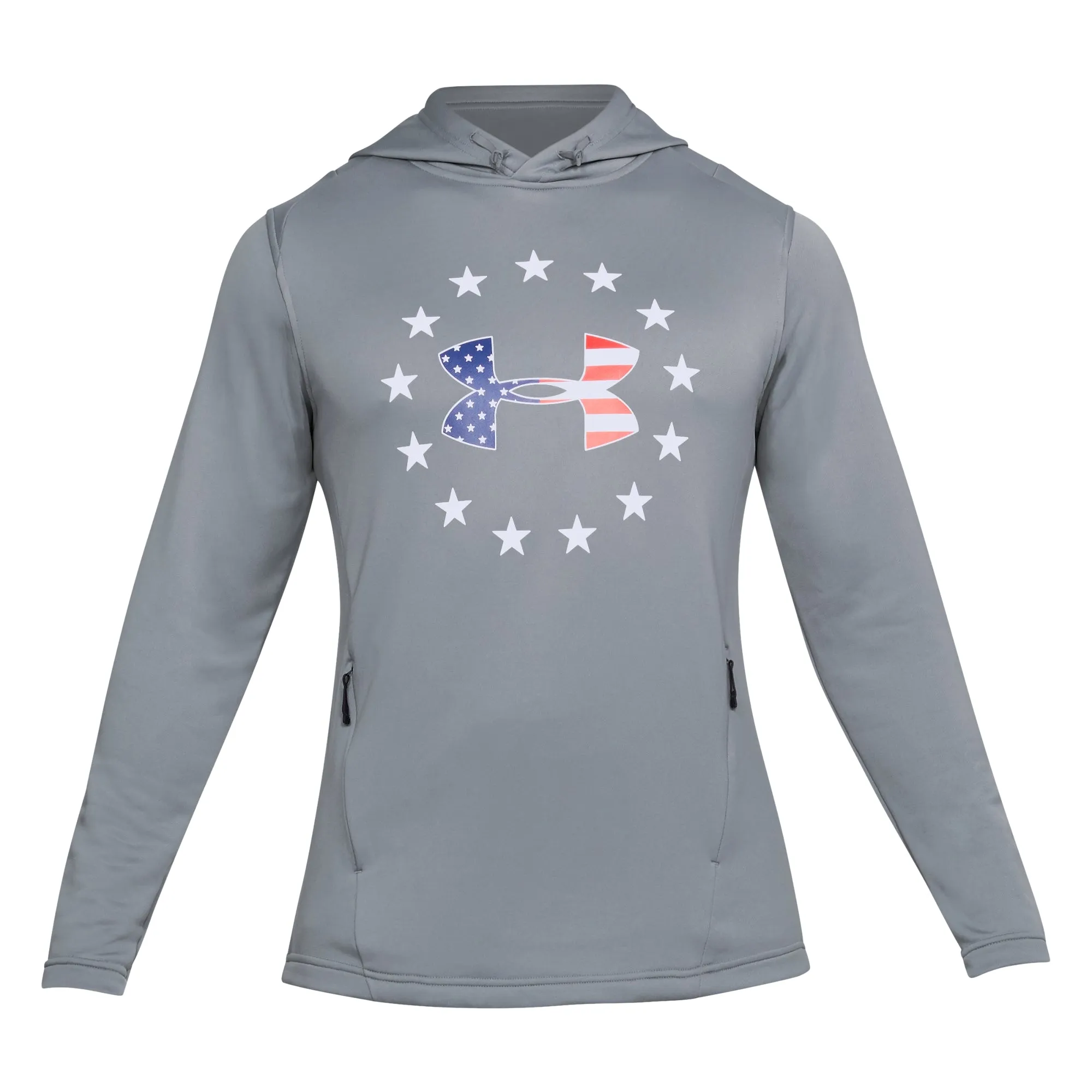 Under Armour Men's Freedom Tech Terry Po Hoodie - 1323105-035 sold by Zulily product image thumbnail 3