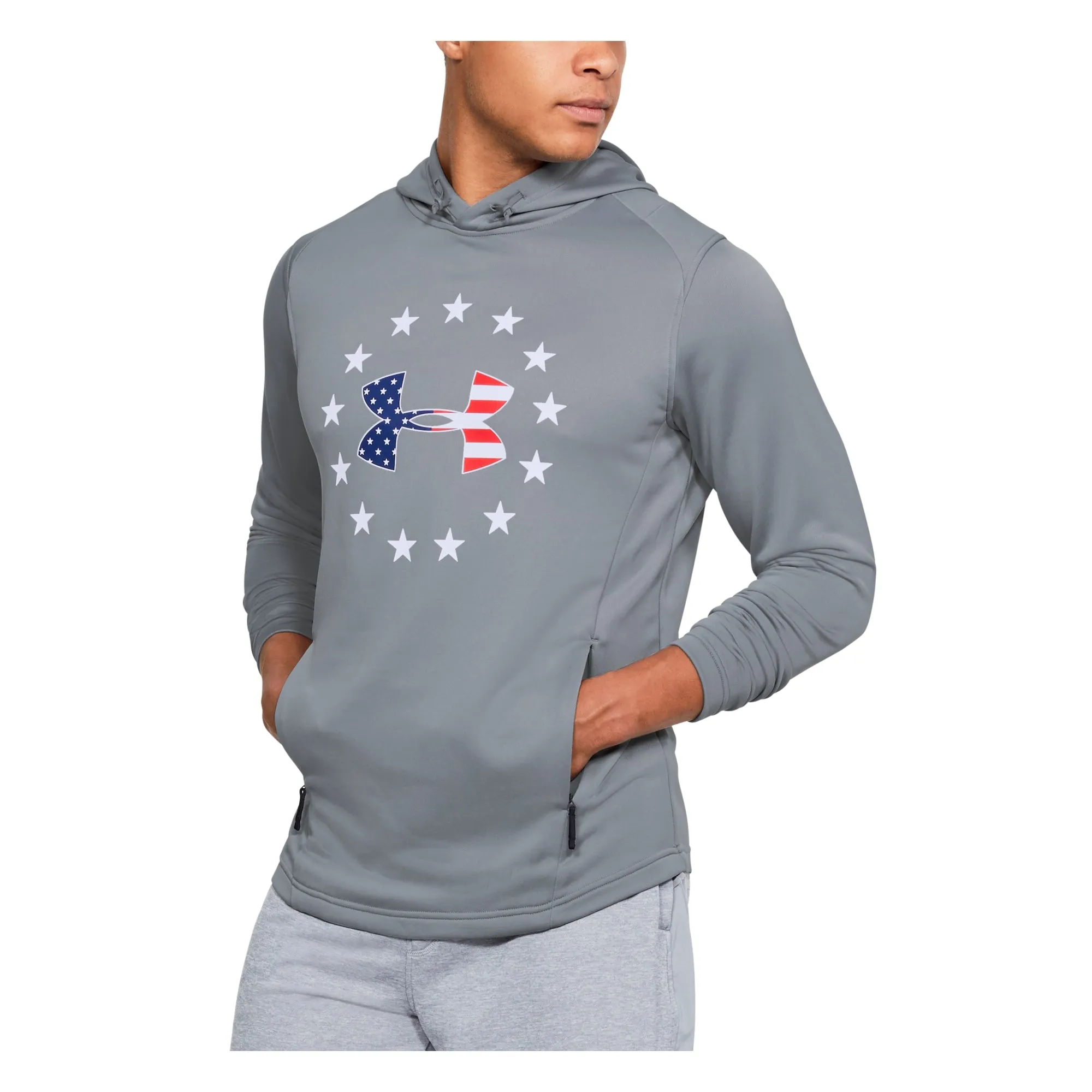 Under Armour Men's Freedom Tech Terry Po Hoodie - 1323105-035 sold by Zulily