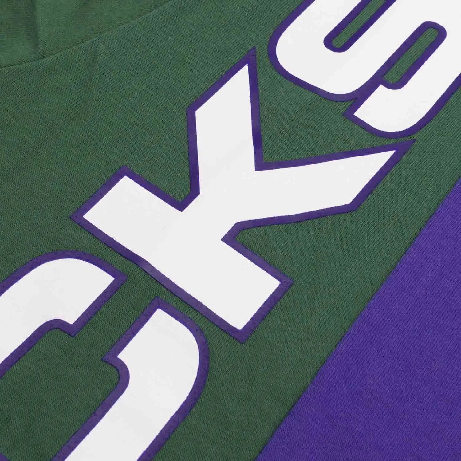 Mitchell & Ness Men's Nba Short Sleeve Split Hoody Milwaukee Bucks sold by Zulily product image thumbnail 4