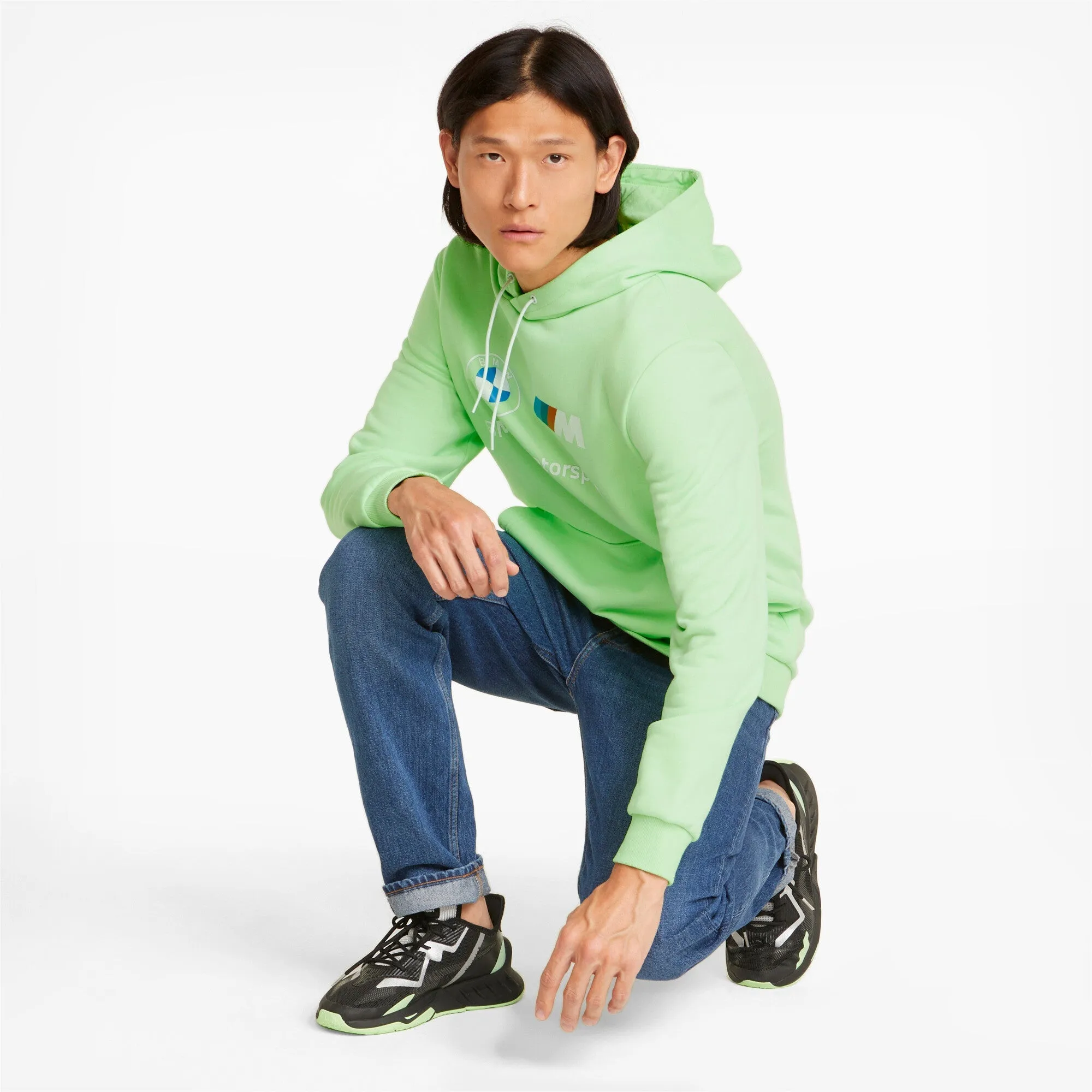 Puma Men's Bmw Motorsport Essential Fleece Hoodie - 532250-15 sold by Zulily product image thumbnail 4