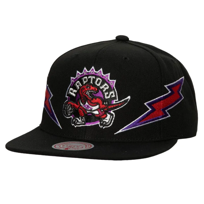 Mitchell & Ness Men's Nba Double Trouble Snapback Hwc Raptors - Black sold by Zulily