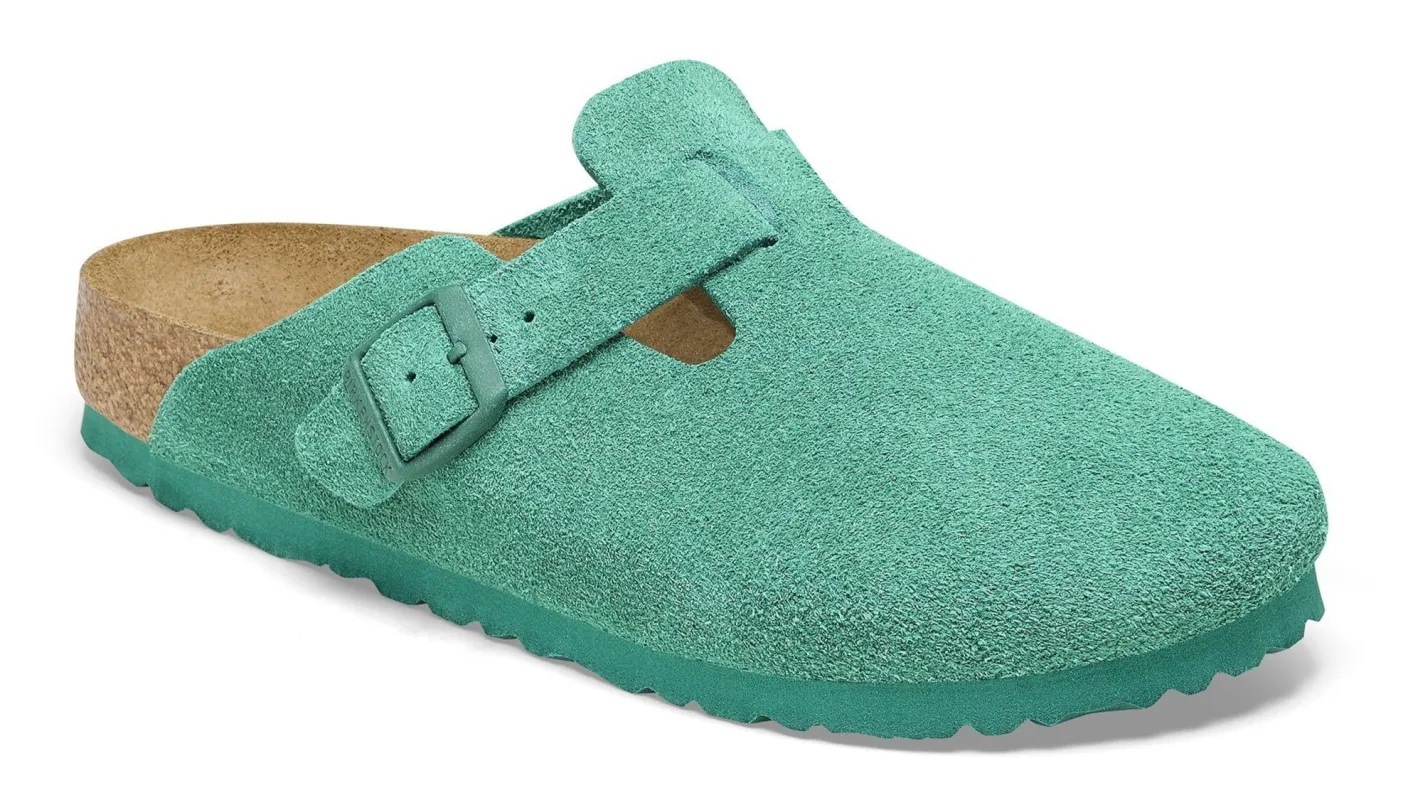 Birkenstock Unisex Boston Suede Leather (Regular Fit) - 1026129 sold by Zulily