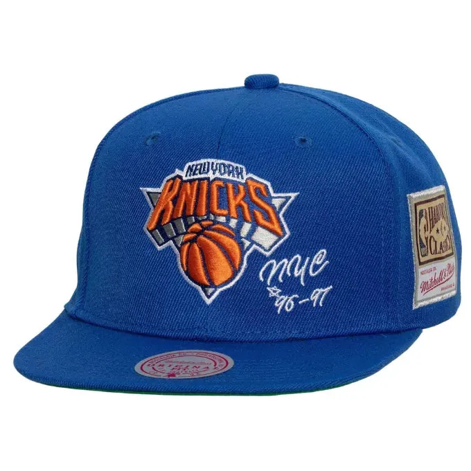 Mitchell & Ness Men's Nba Jersey Love Snapback Knicks - Blue sold by Zulily