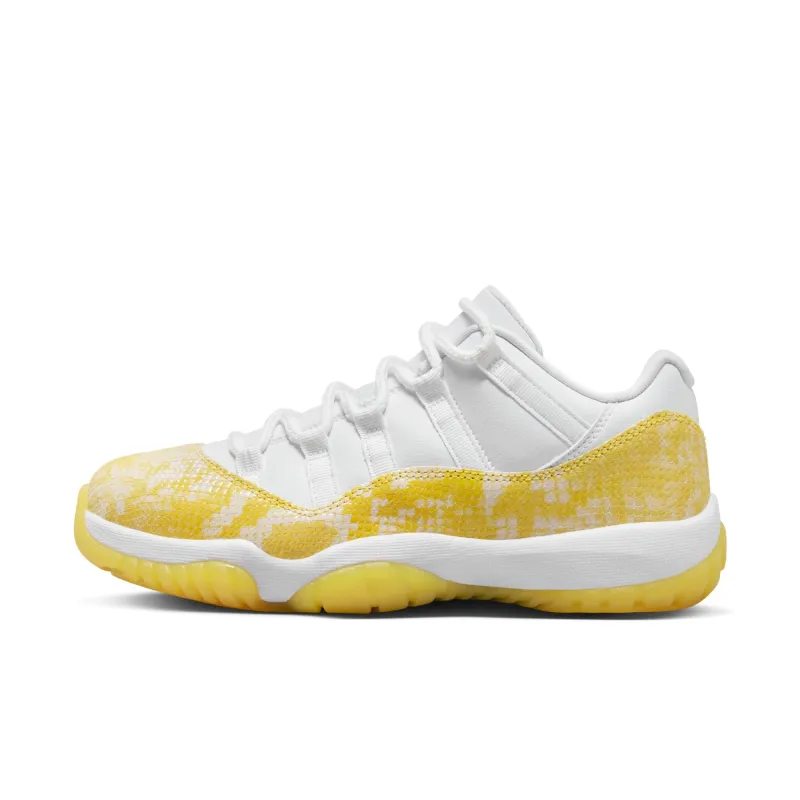 Air Jordan Women's Retro 11 Low 'Yellow Snakeskin' - Ah7860-107 sold by Zulily