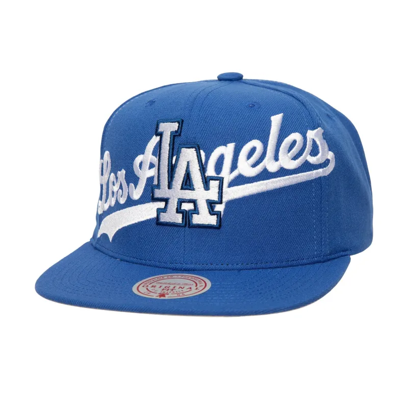 Mitchell & Ness Men's Mlb Full Frontal Snapback Dodgers sold by Zulily