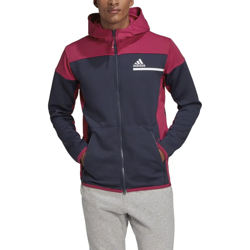 adidas Men's Zne Aeroready Fullzip Sweatshirt - Ft6131 made by Adidas