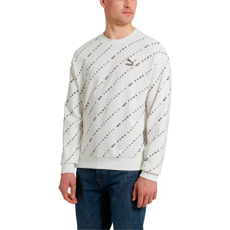 Puma Men's 90S Retro Aop Crew - 579404-02 sold by Zulily