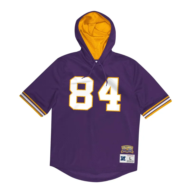 Mitchell & Ness Men's Nfl N&N Mesh Ss Hoodie Vikings 2000 Randy Moss sold by Zulily