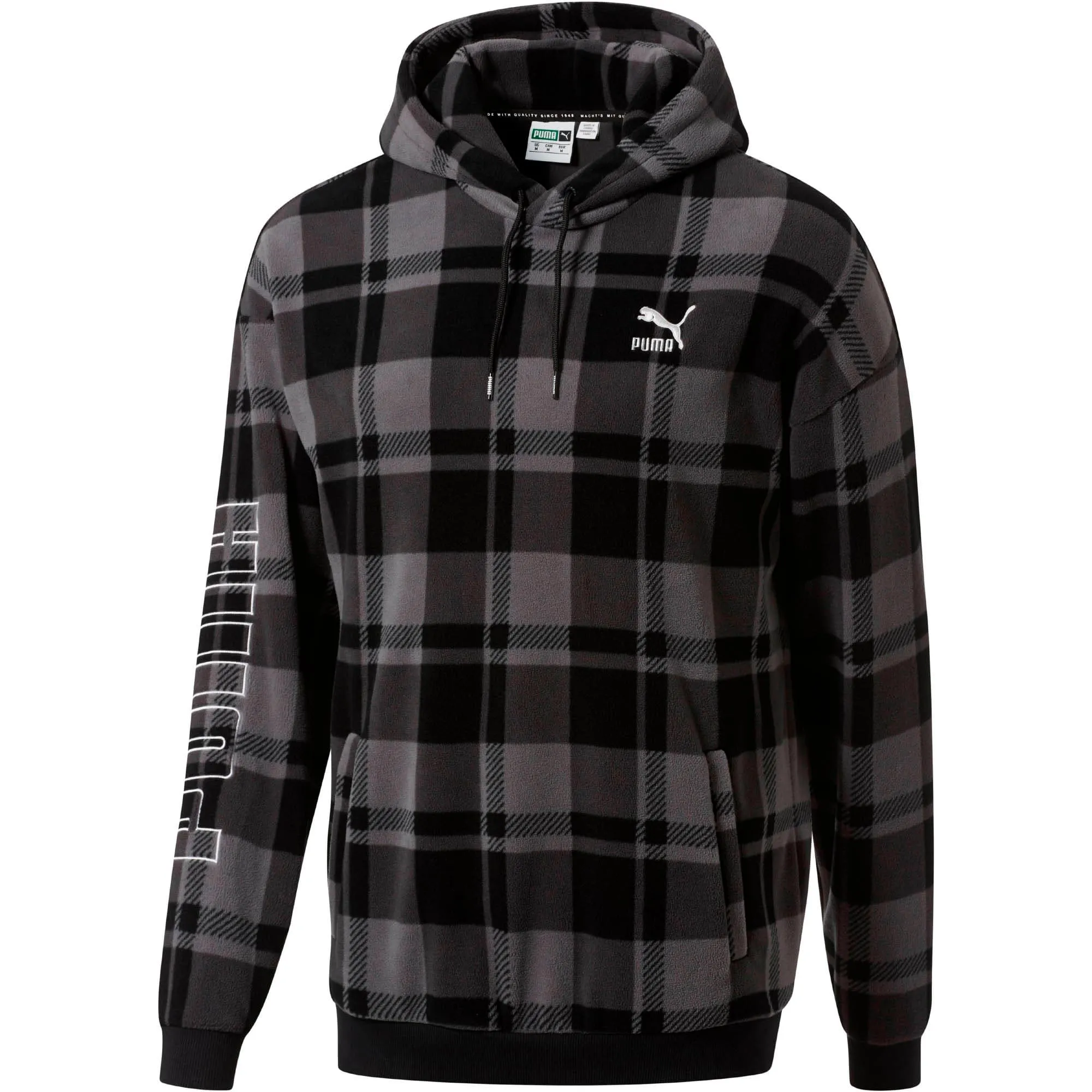 Puma Men's Check Polar Hoody - 578984-01 sold by Zulily