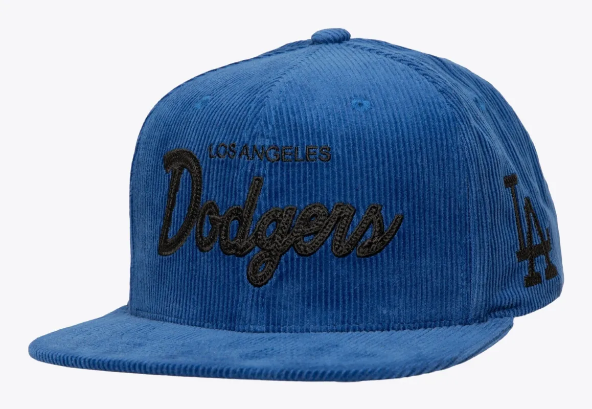Mitchell & Ness Men's Mlb Cord Snapback Dodgers - Hs9740-Ladblue sold by Zulily