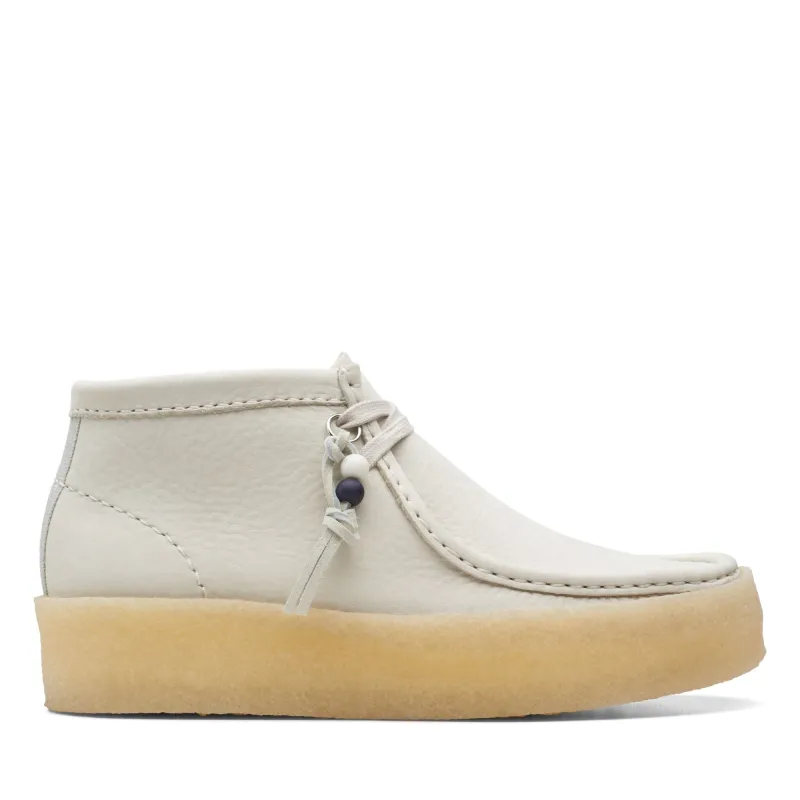 Clarks Women's Wallabee Cup Bt White Nubuck sold by Zulily