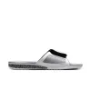 Air Jordan Men's Hydro Iii 'Summit White Cement Grey Black Fire Red' - 854556-101 sold by Zulily