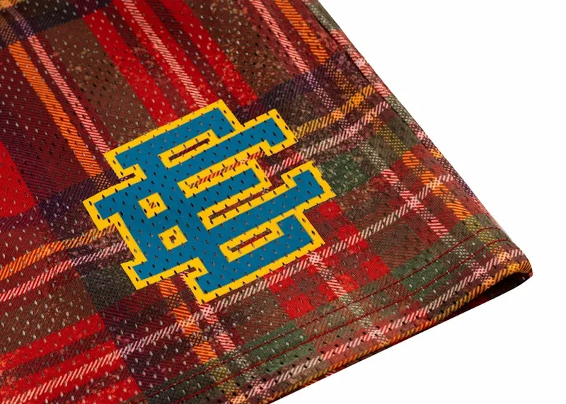 Eric Emanuel Men's Ee Shorts Plaid Pattern Ss24 - Shpldmsh-Rednav sold by Zulily product image thumbnail 2