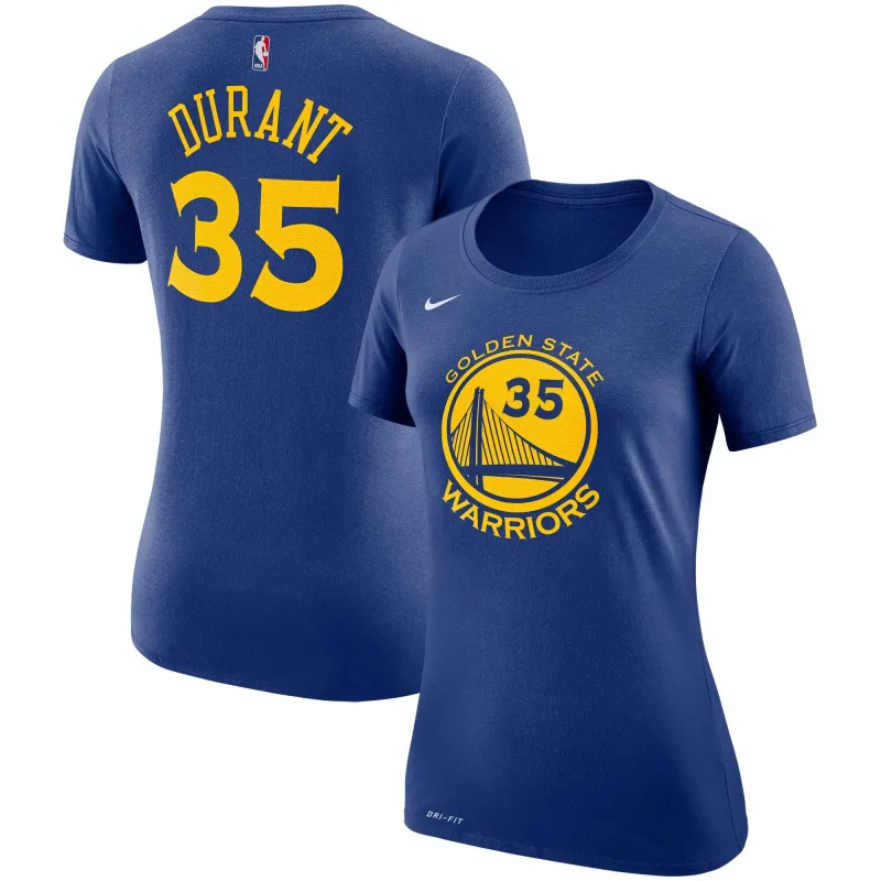 Nike Women's Nba Golden State Warriors Kevin Durant Name & Number T-Shirt - 871408-497 sold by Zulily