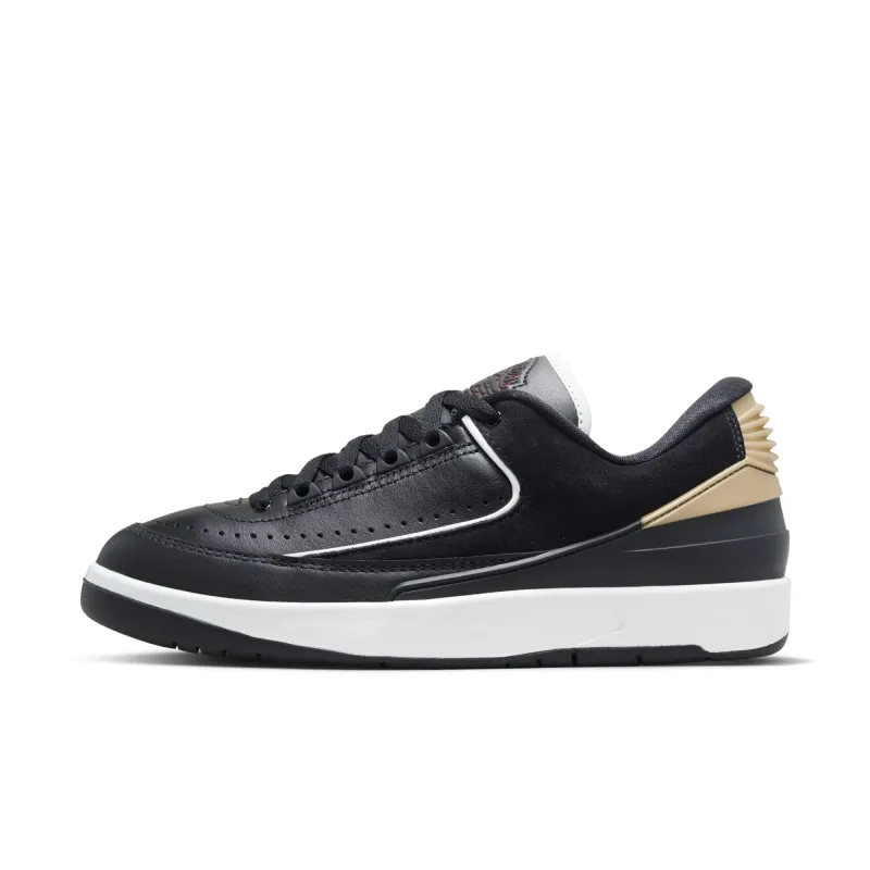 Air Jordan Women's Retro 2 Low "Black/Varsity Red" - Dx4401-001 sold by Zulily