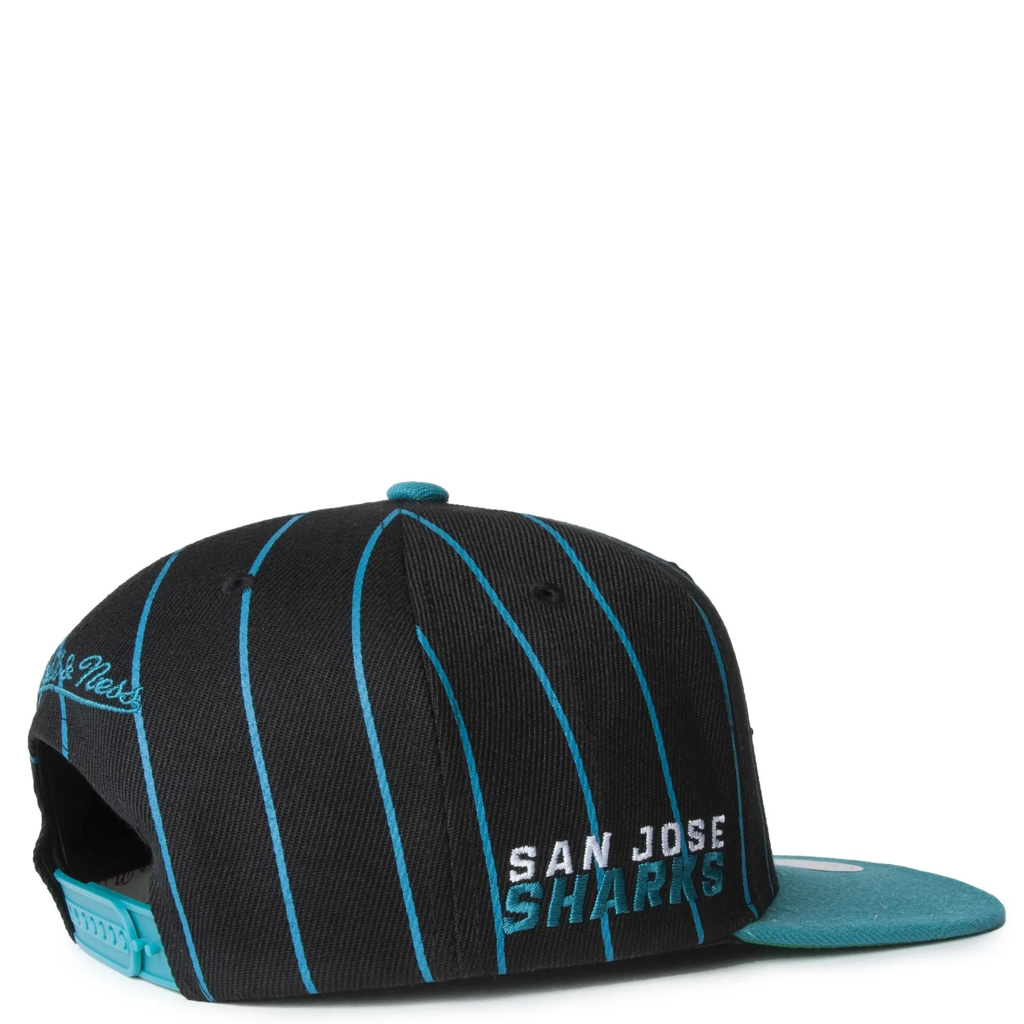 Mitchell & Ness Men's Nhl Team Pin Snapback Sharks - Black sold by Zulily product image thumbnail 3