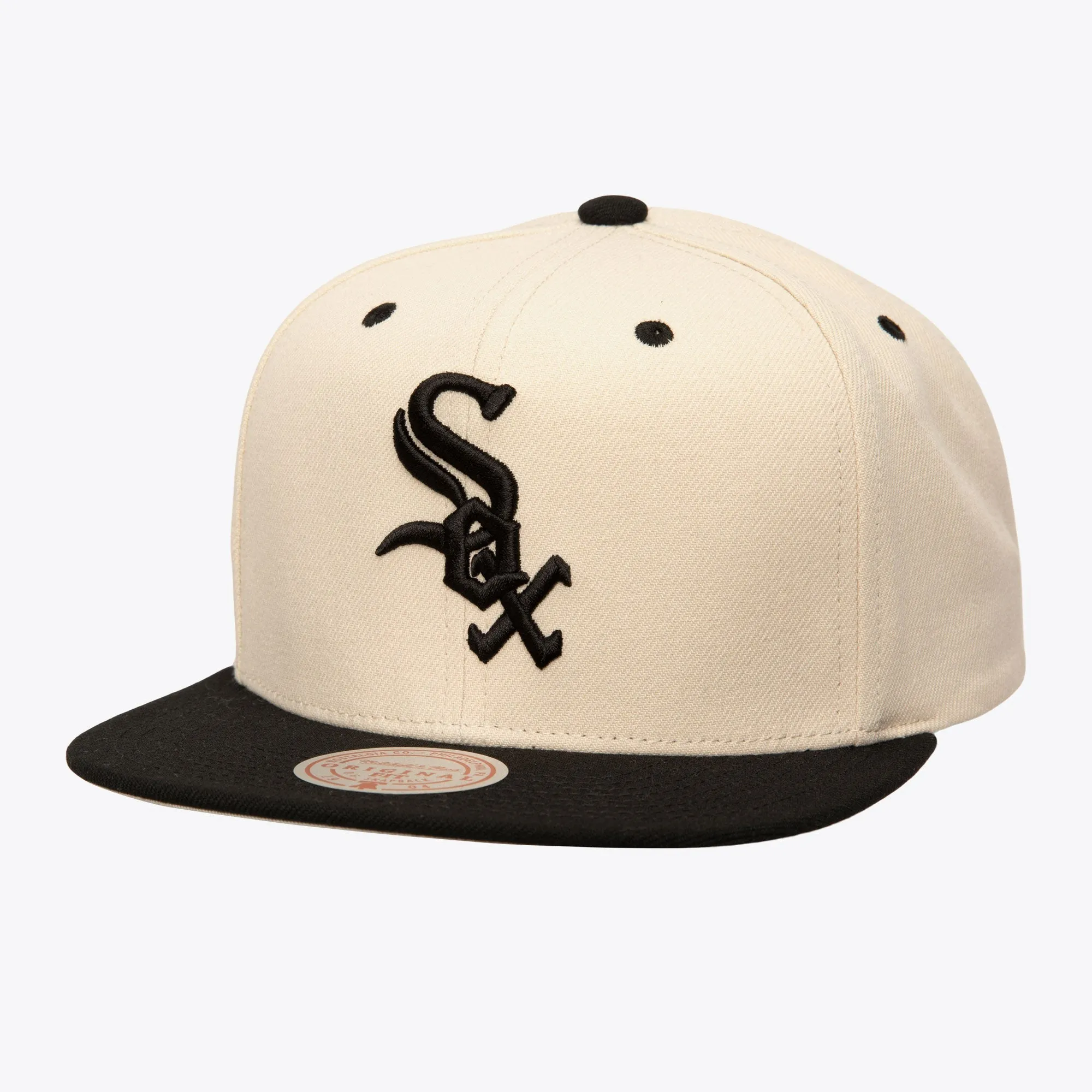 Mitchell & Ness Men's Mlb Evergreen Cream Black Snapback White Sox sold by Zulily