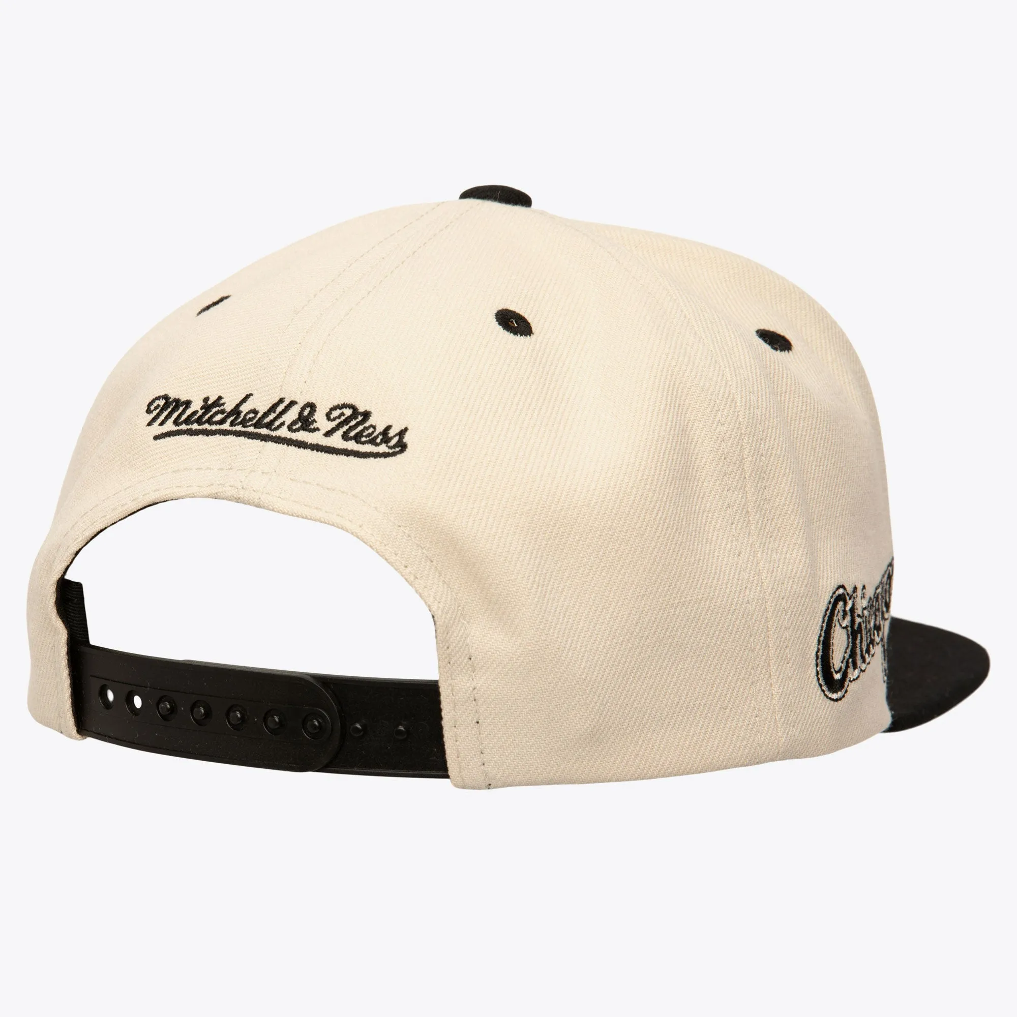 Mitchell & Ness Men's Mlb Evergreen Cream Black Snapback White Sox sold by Zulily product image thumbnail 2