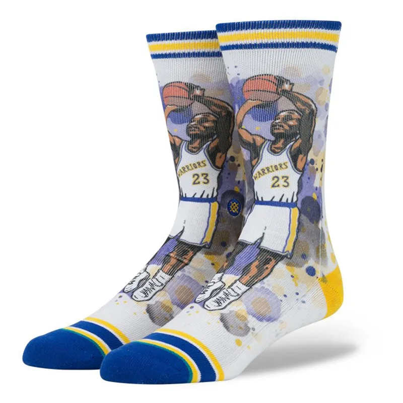 Stance Men's Nba Golden State Warriors Socks - Mitch Richmond - M558C16Roc-Blu sold by Zulily