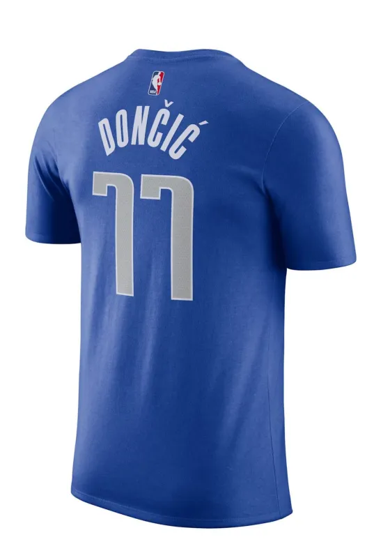Nike Men's Nba Dallas Mavericks Icon Nn Tee "Doncic 77" - Dr6370-486 sold by Zulily