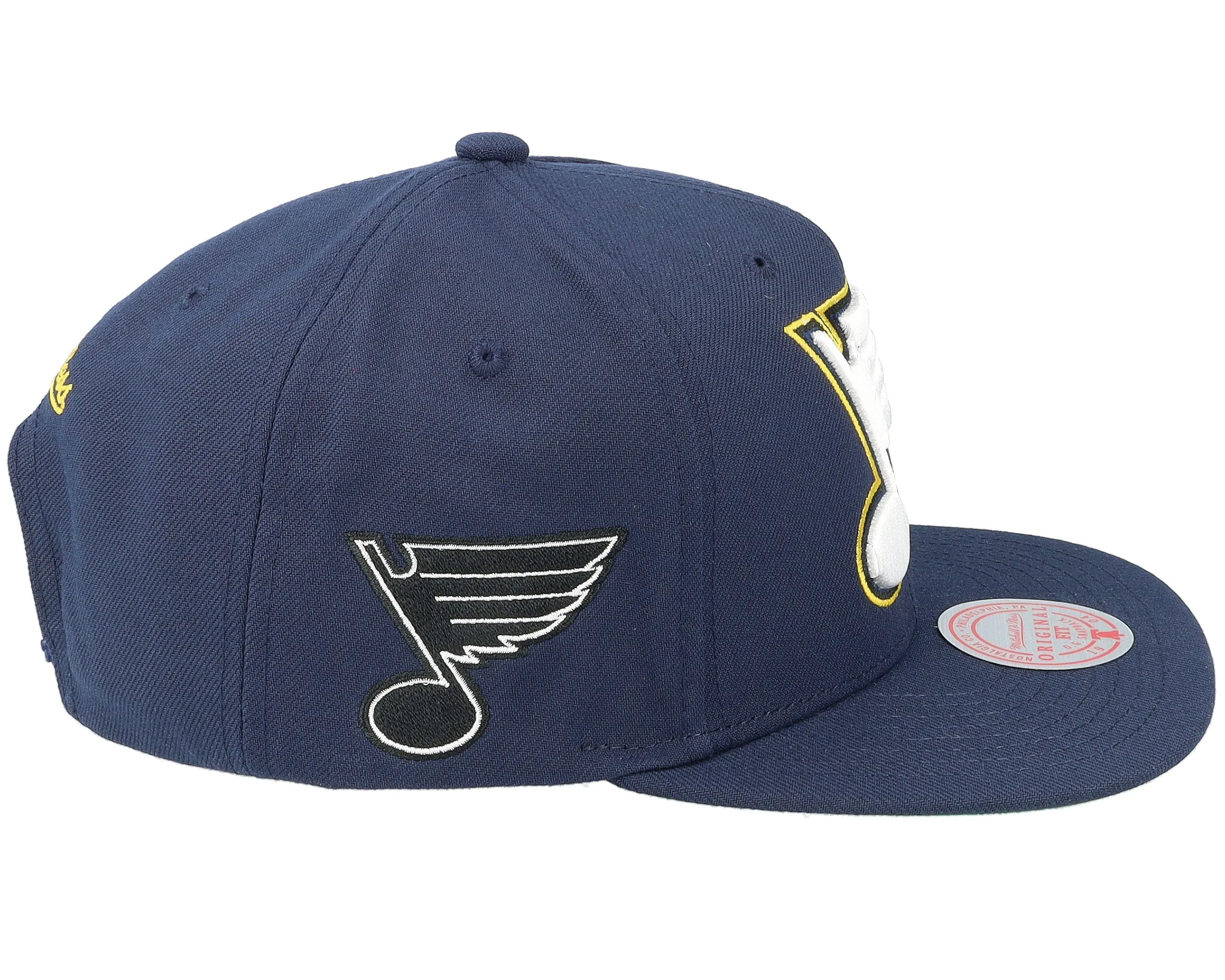 Mitchell & Ness Men's Nhl Alternate Flip Snapback Blues sold by Zulily product image thumbnail 4