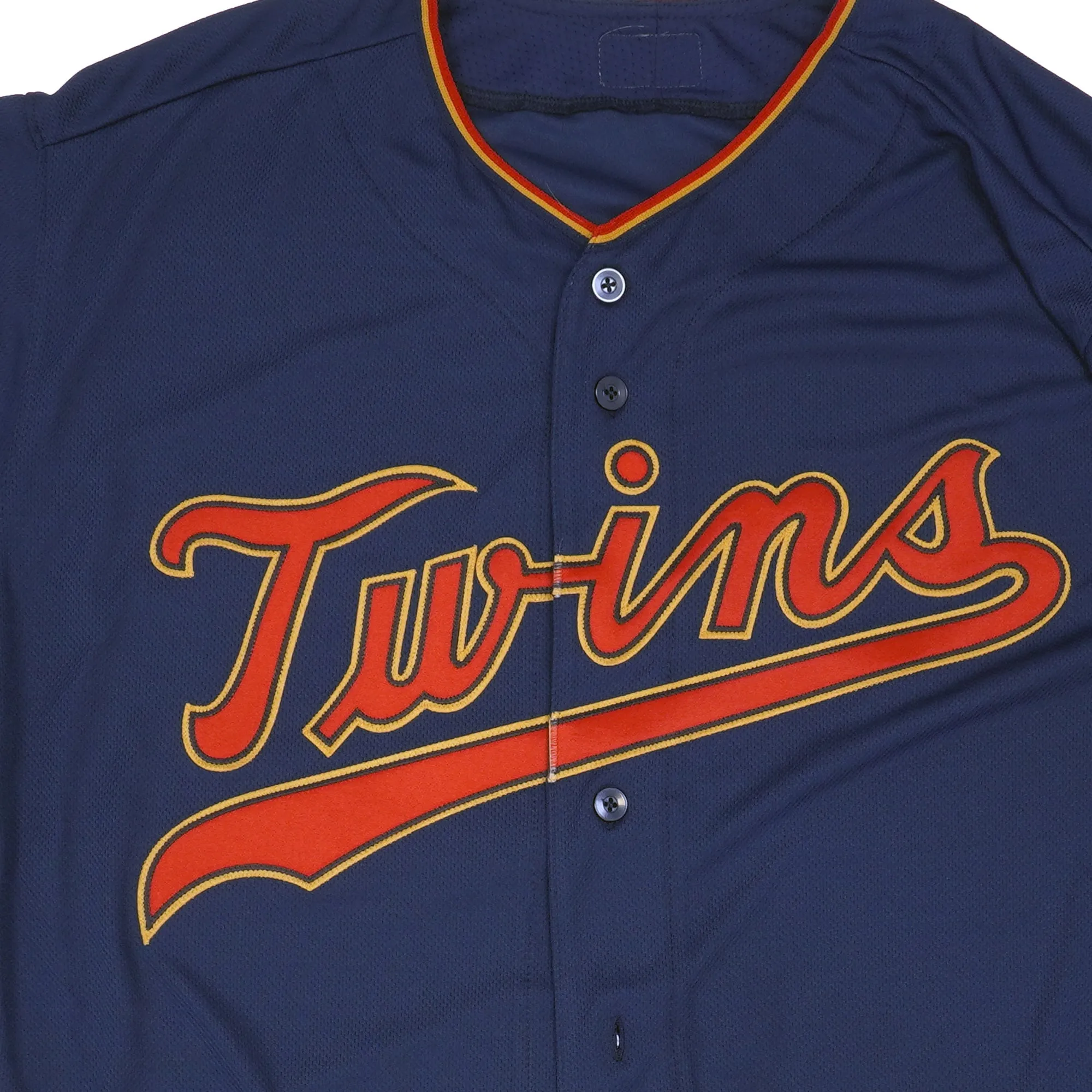 Majestic Men's Mlb Minnesota Twins Authentic On Field Flex Base Jersey - Navy Alternate sold by Zulily product image thumbnail 2