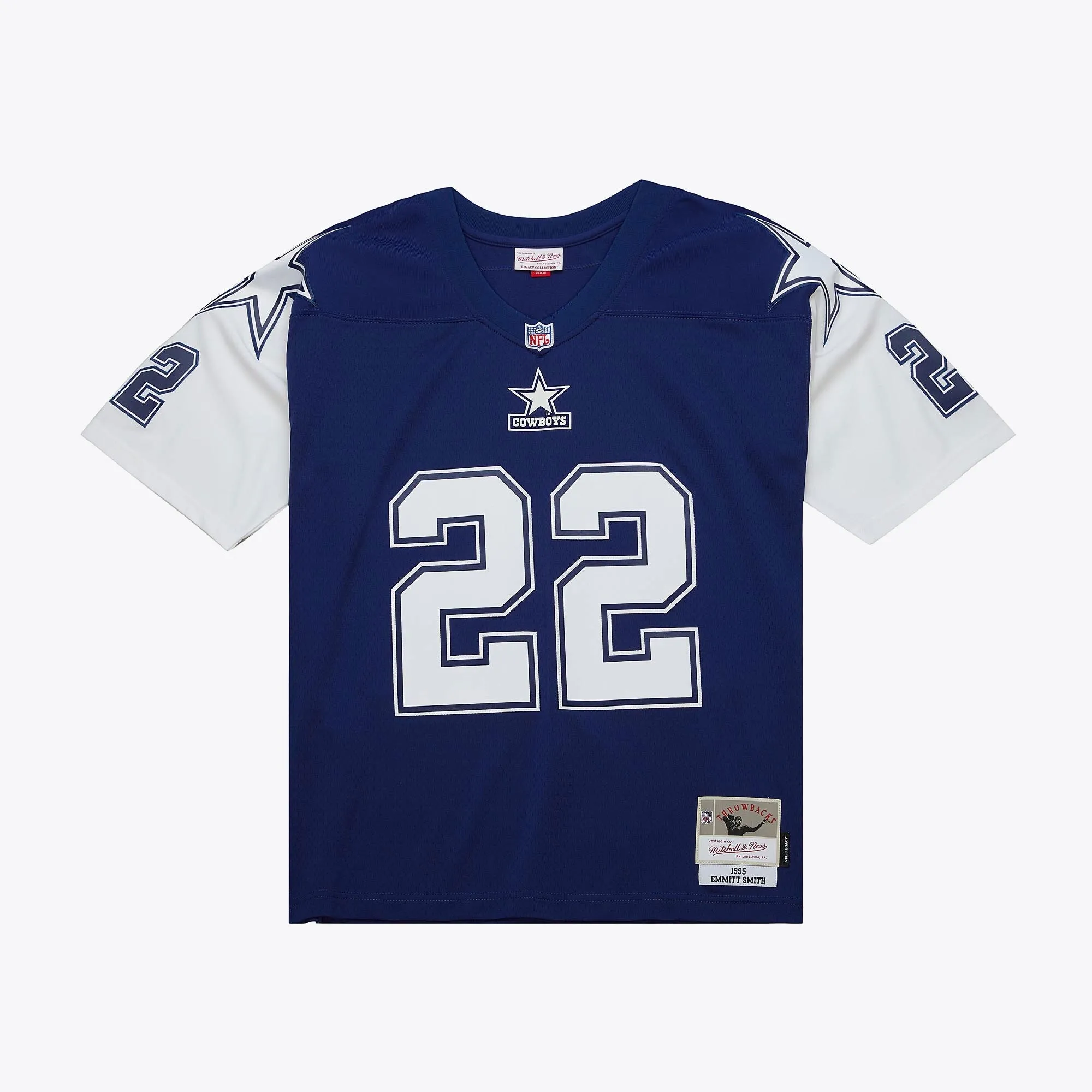 Mitchell & Ness Men's Nfl Dark Jersey Cowboys 1995 Emmitt Smith sold by Zulily