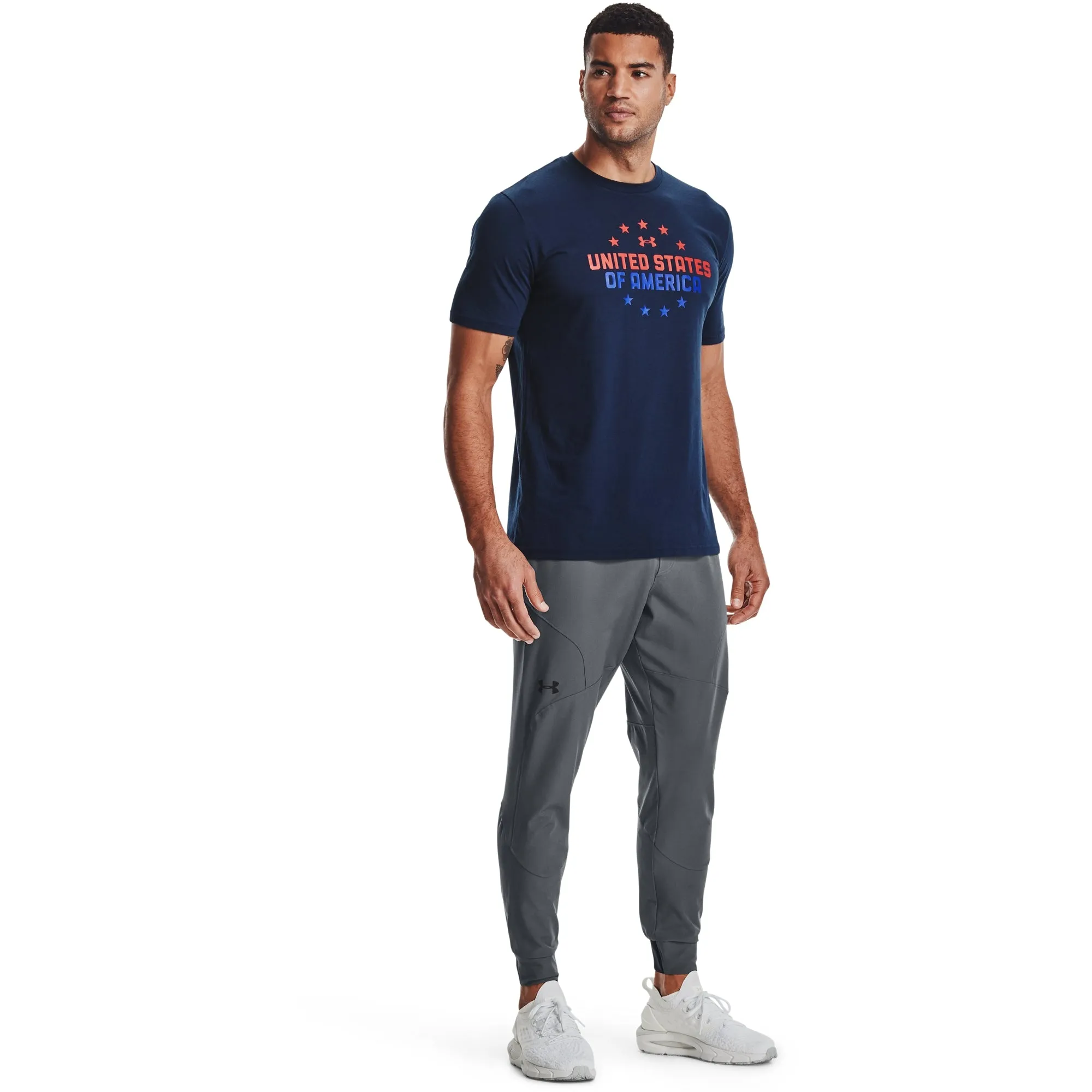 Under Armour Men's Freedom Us Of A T-Shirt - 1365051-408 sold by Zulily product image thumbnail 5